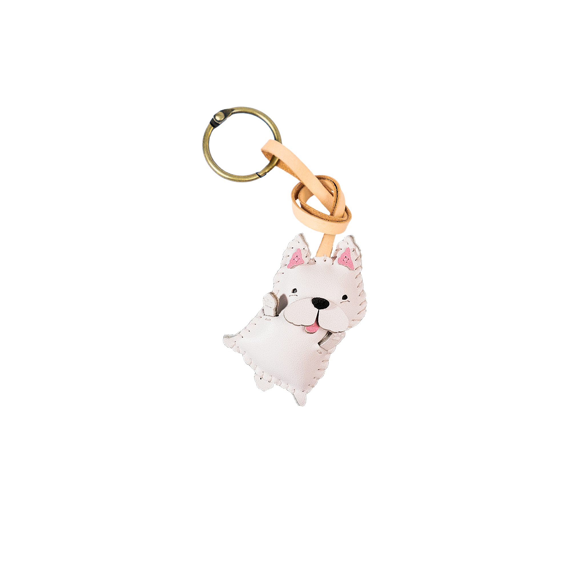 Leather Charm - Chó