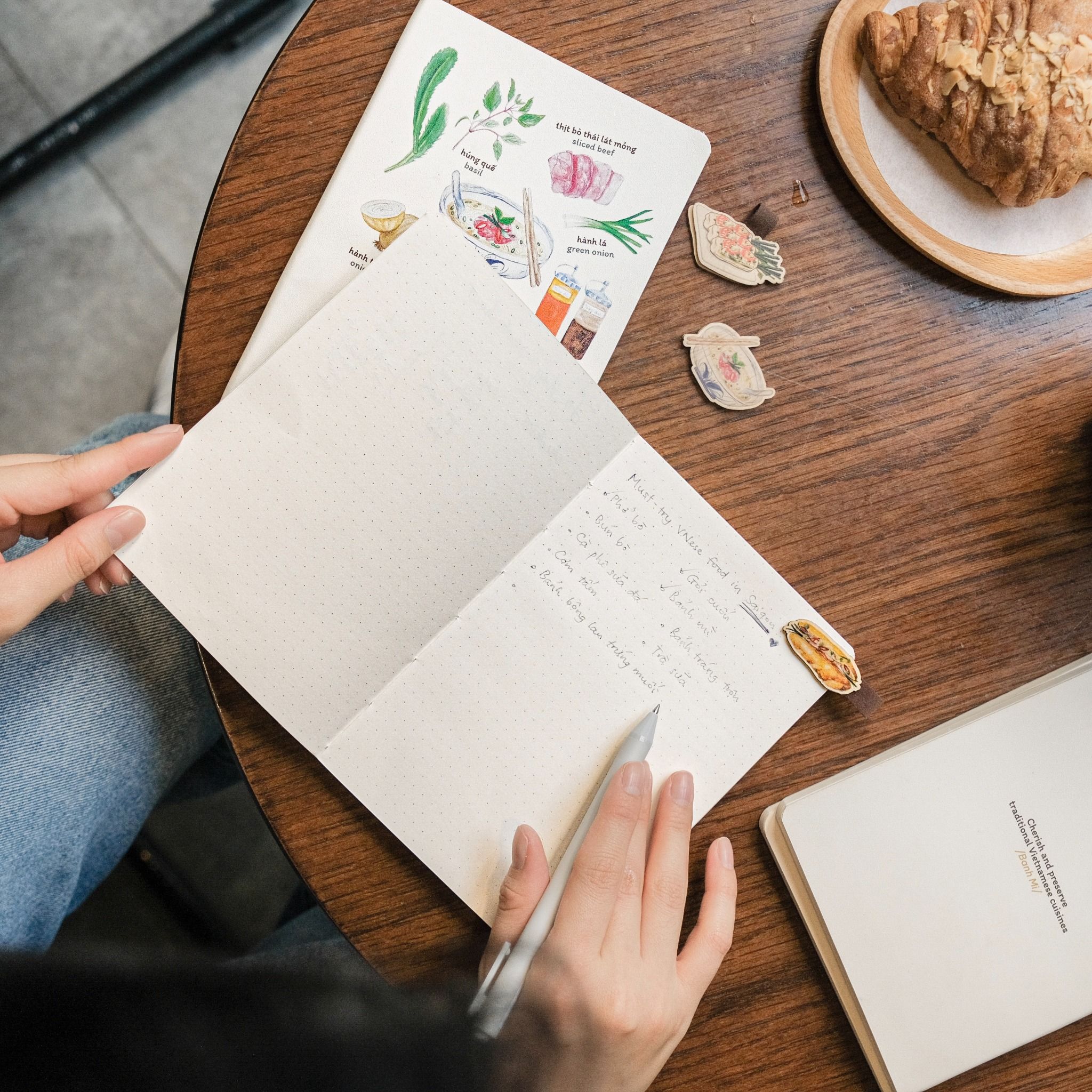Printed Leather Notebook Lạc Long Quân, Âu Cơ
