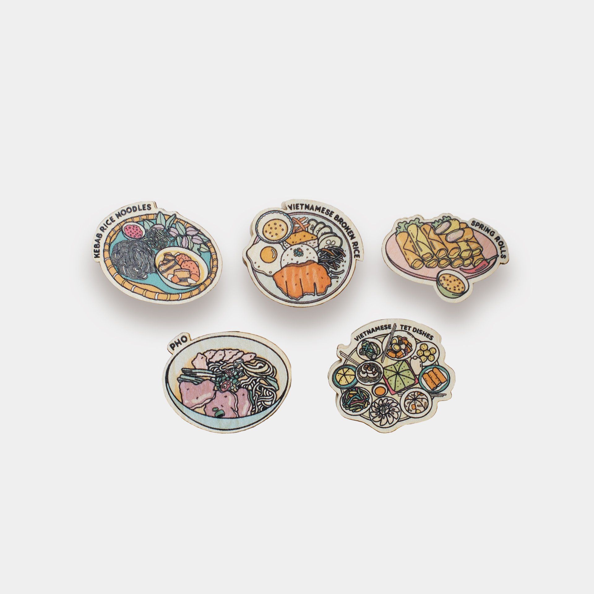 Wooden Pin - Món ăn Việt