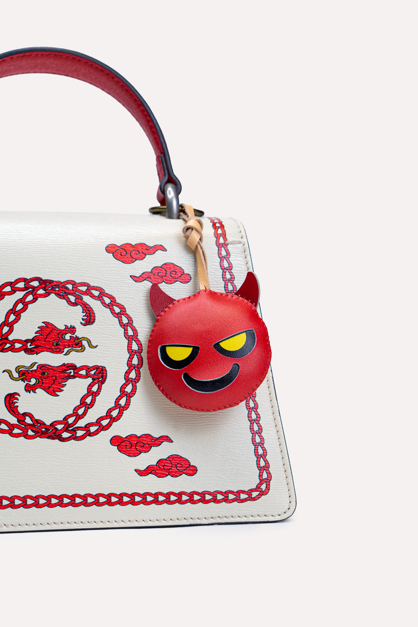 Leather Charm - Emoji