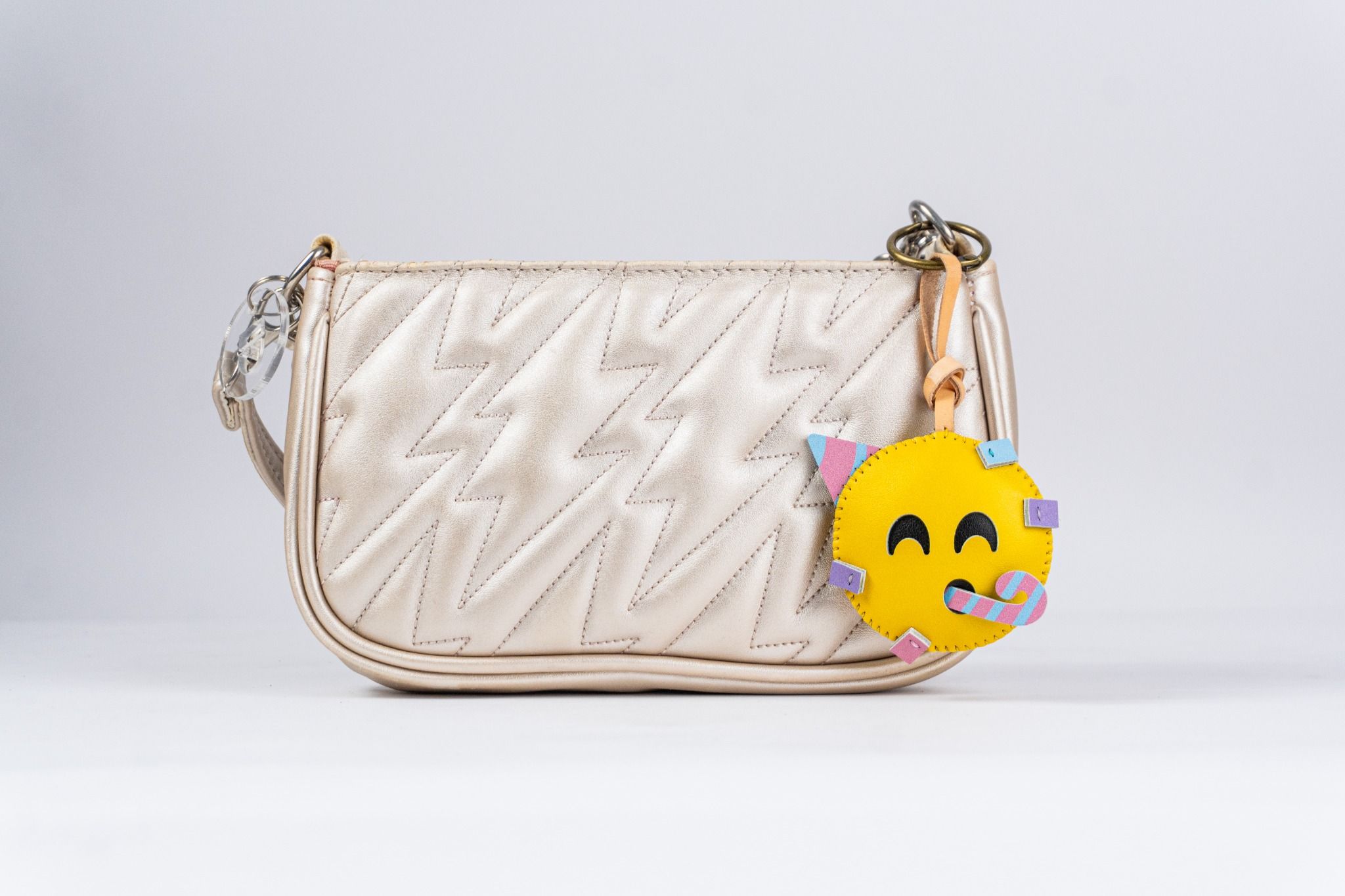 Leather Charm - Emoji