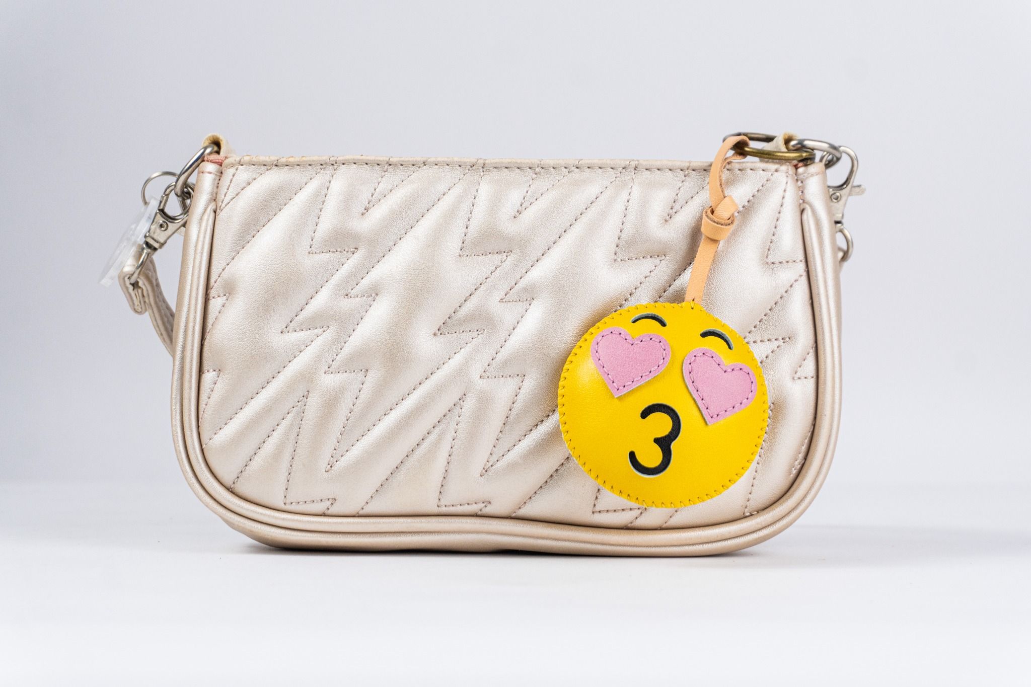 Leather Charm - Emoji