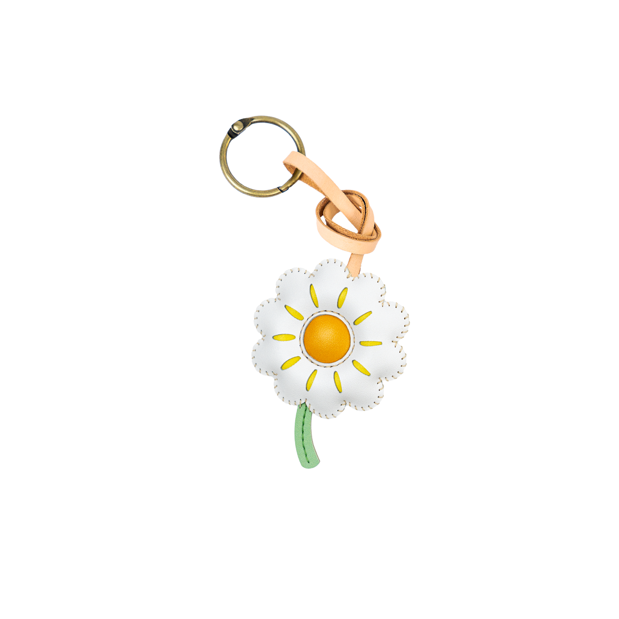 Leather Charm - Hoa