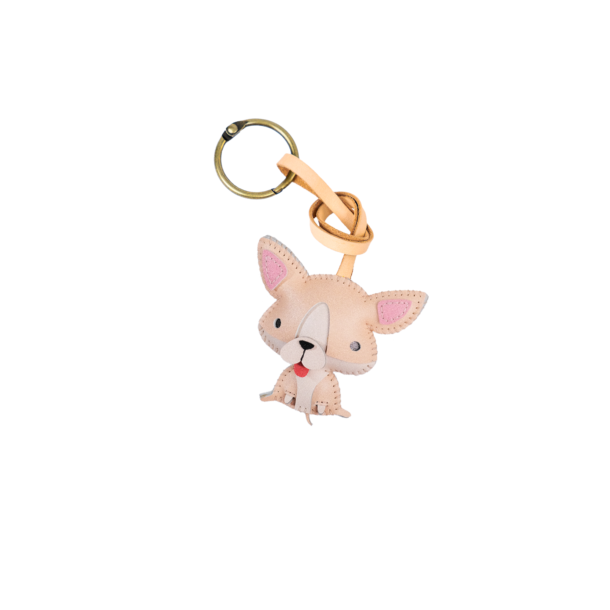 Leather Charm - Chó