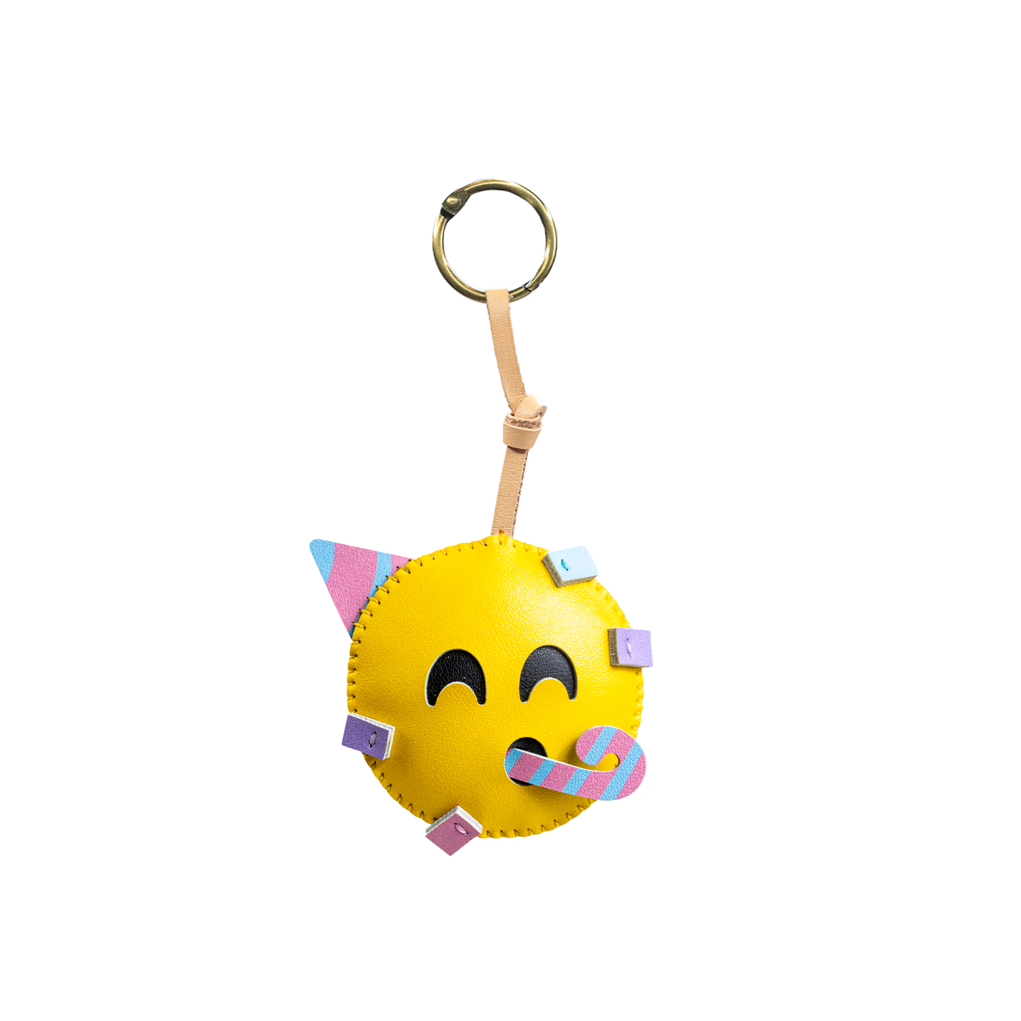 Leather Charm - Emoji