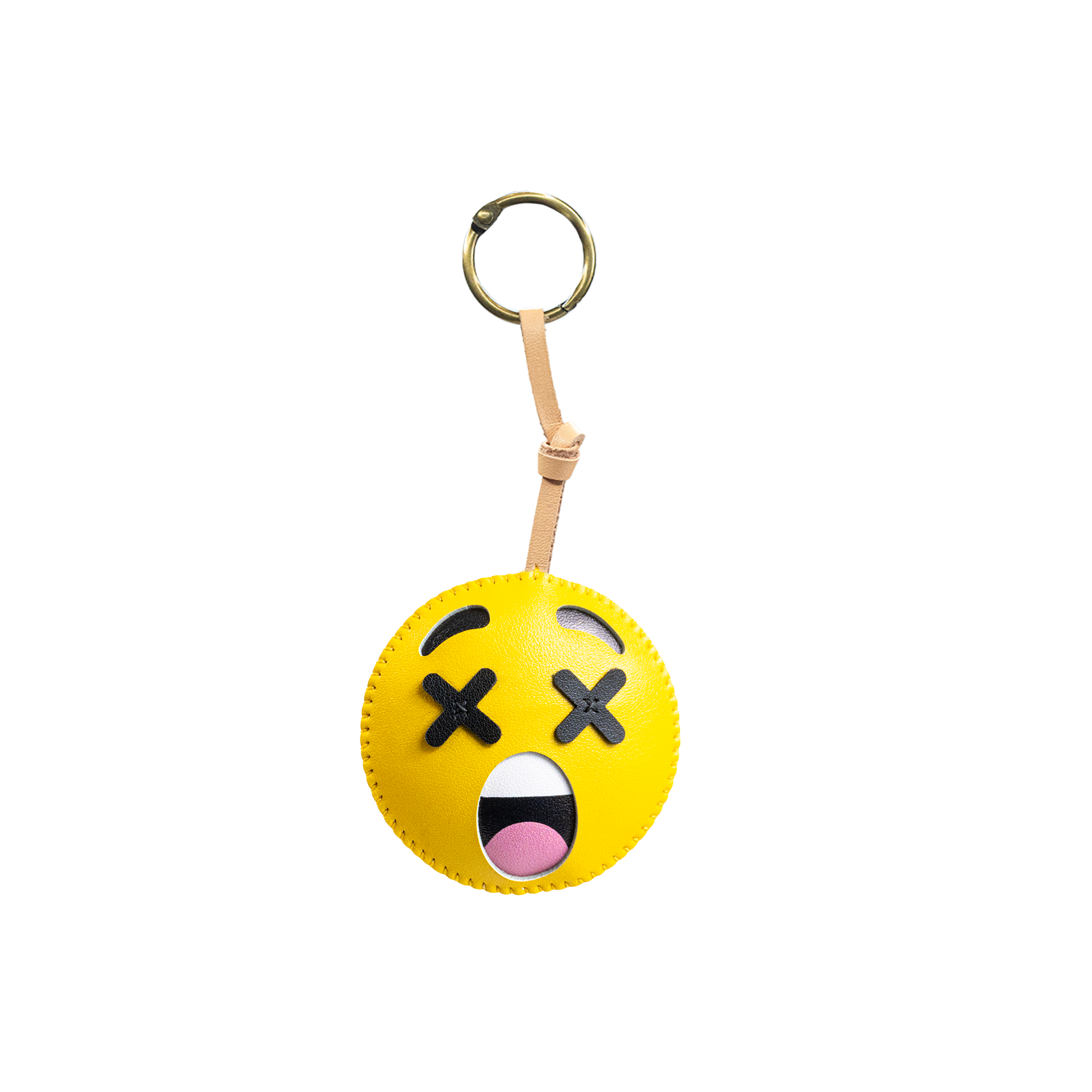Leather Charm - Emoji