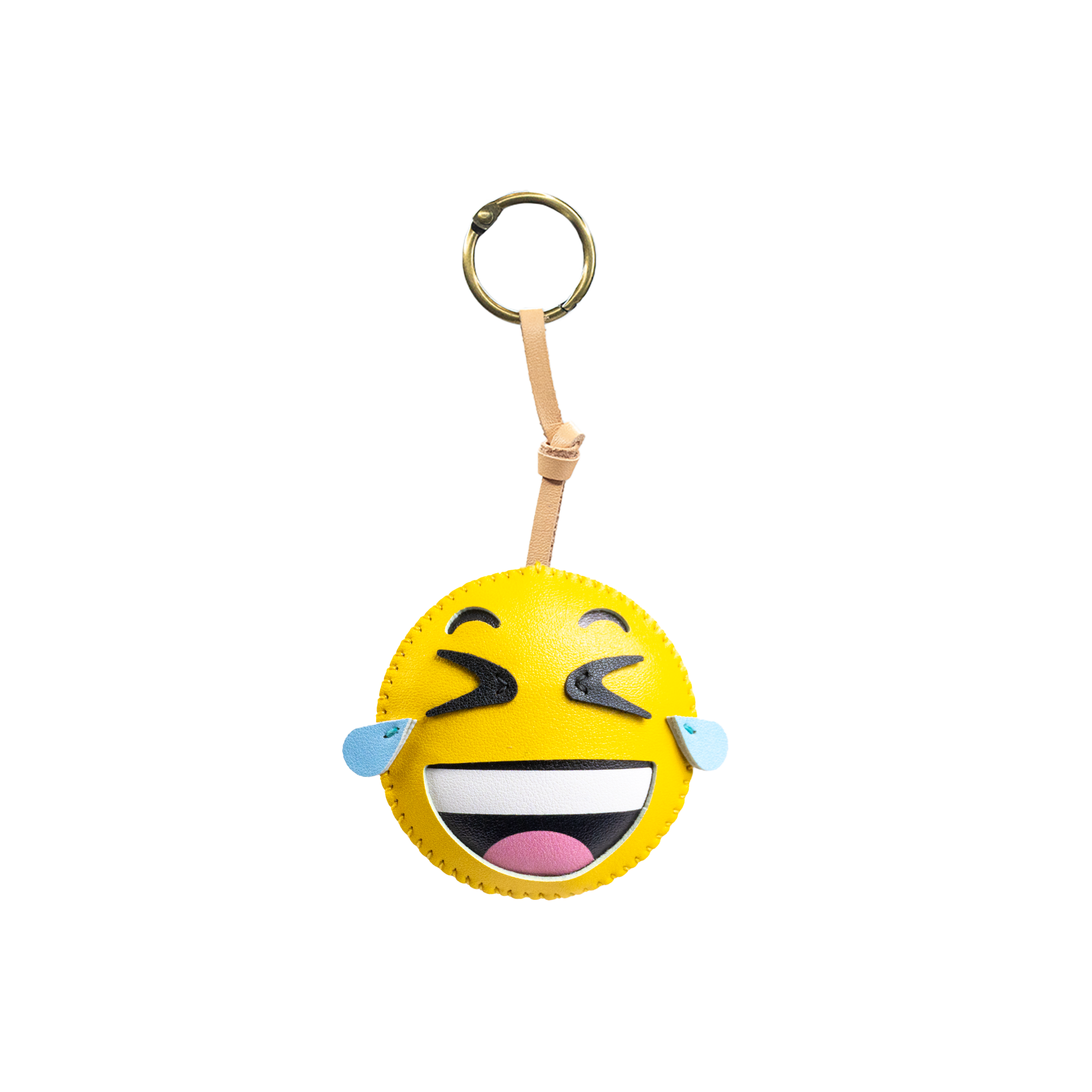 Leather Charm - Emoji