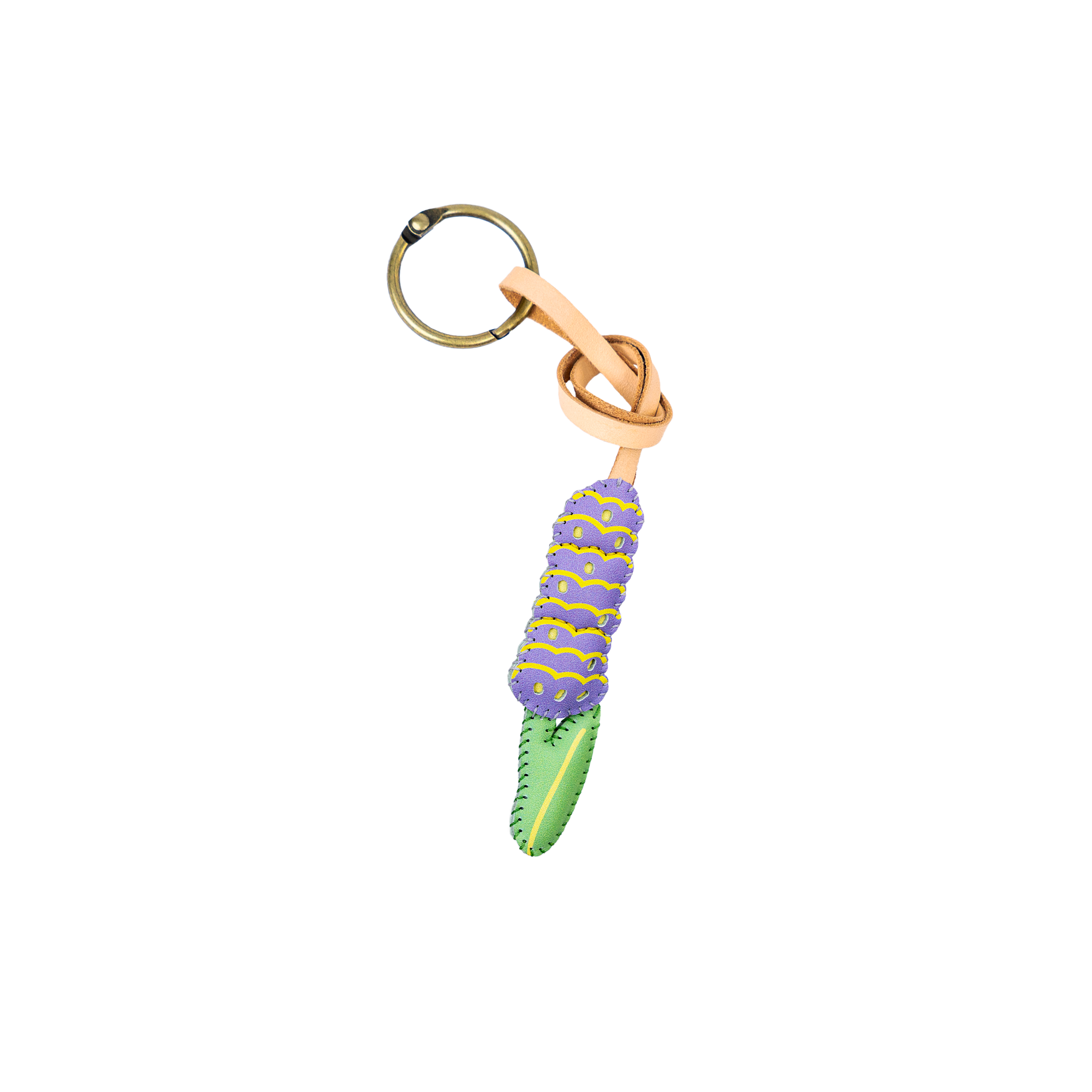 Leather Charm - Hoa