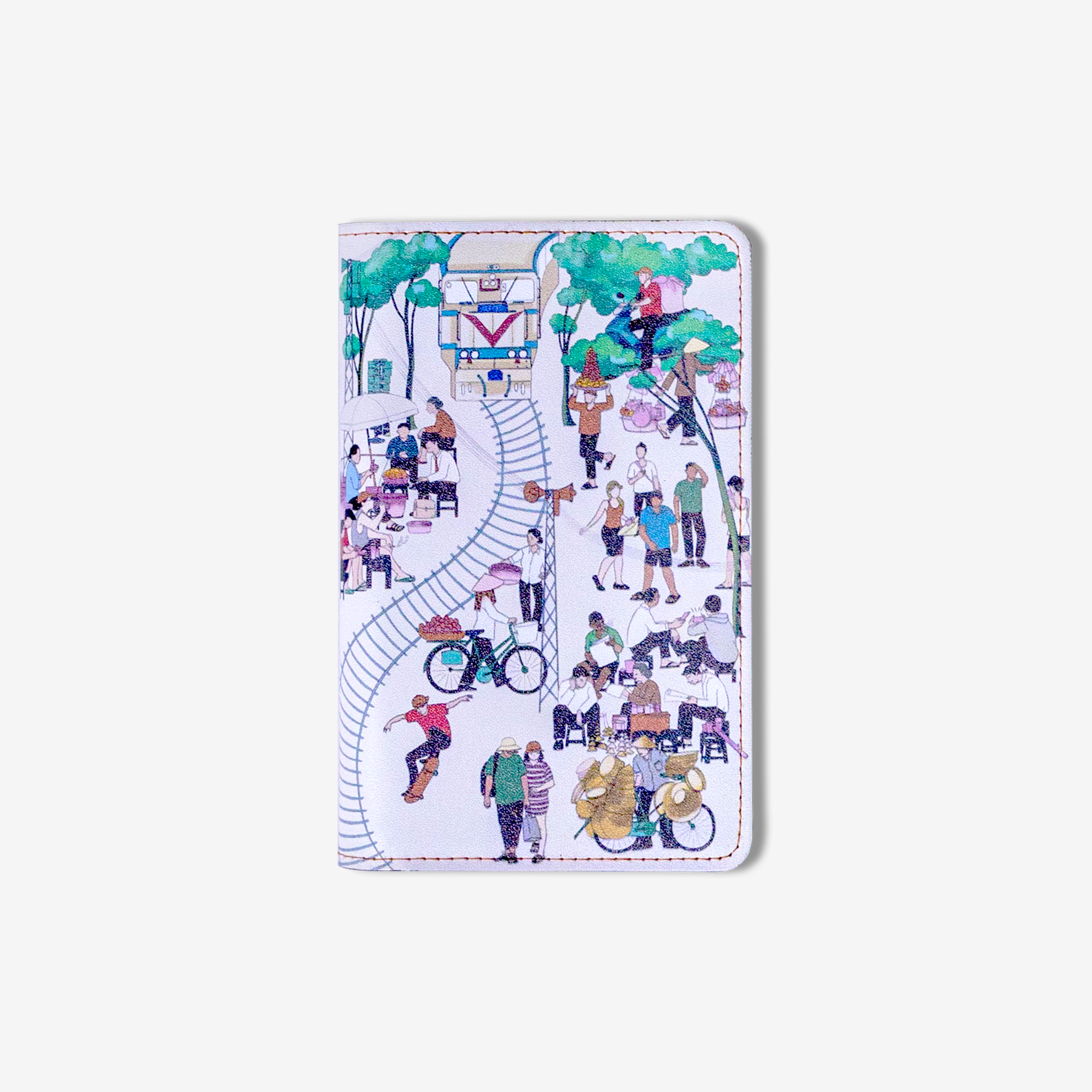 Leather Passport Holder - Đường phố Việt Nam