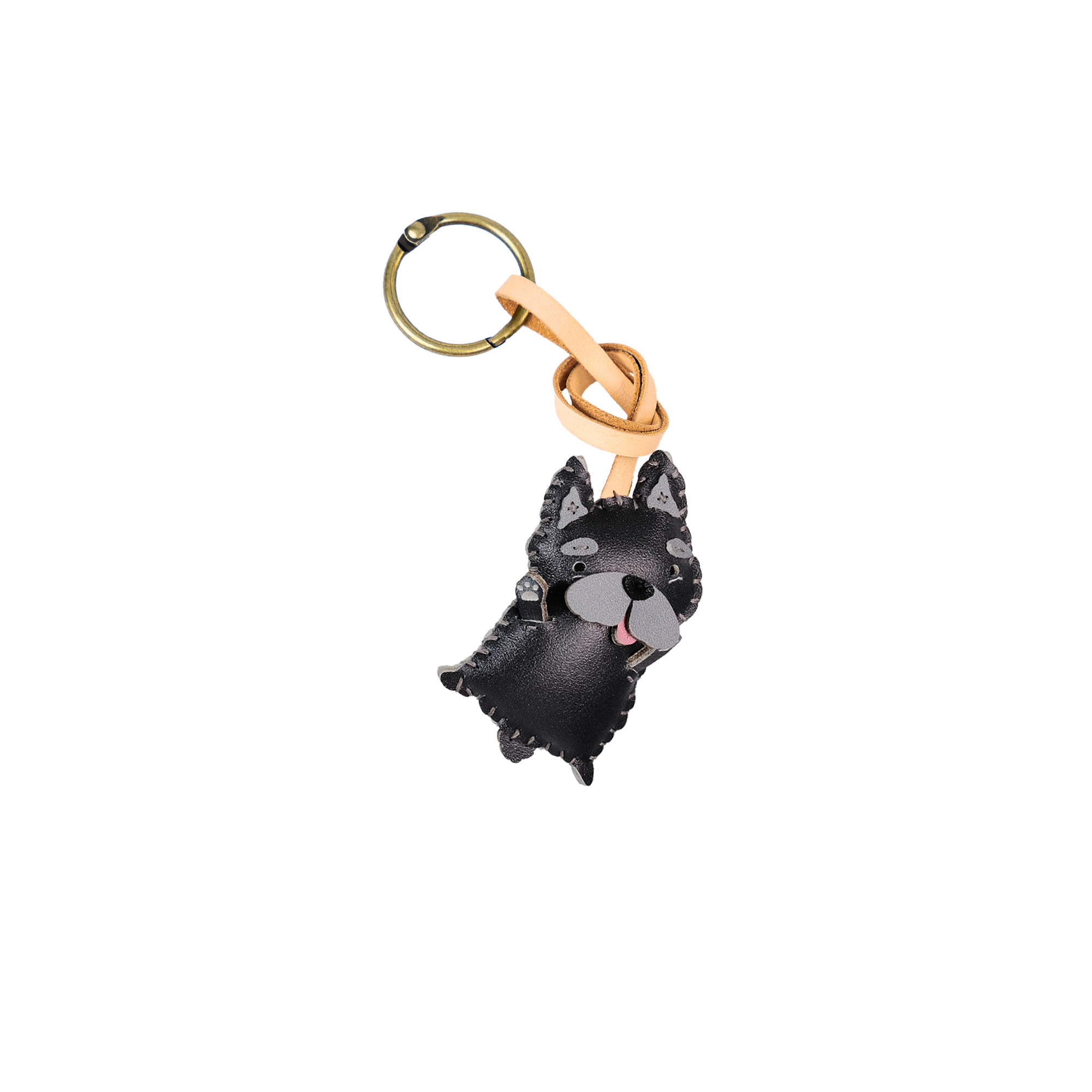 Leather Charm - Chó