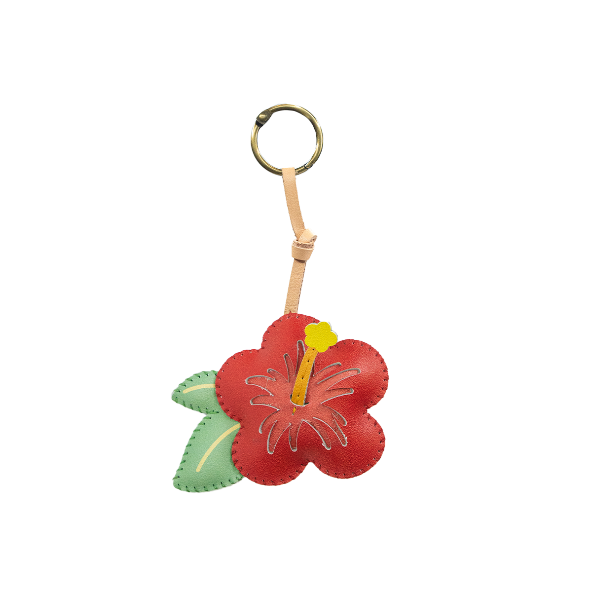 Leather Charm - Hoa
