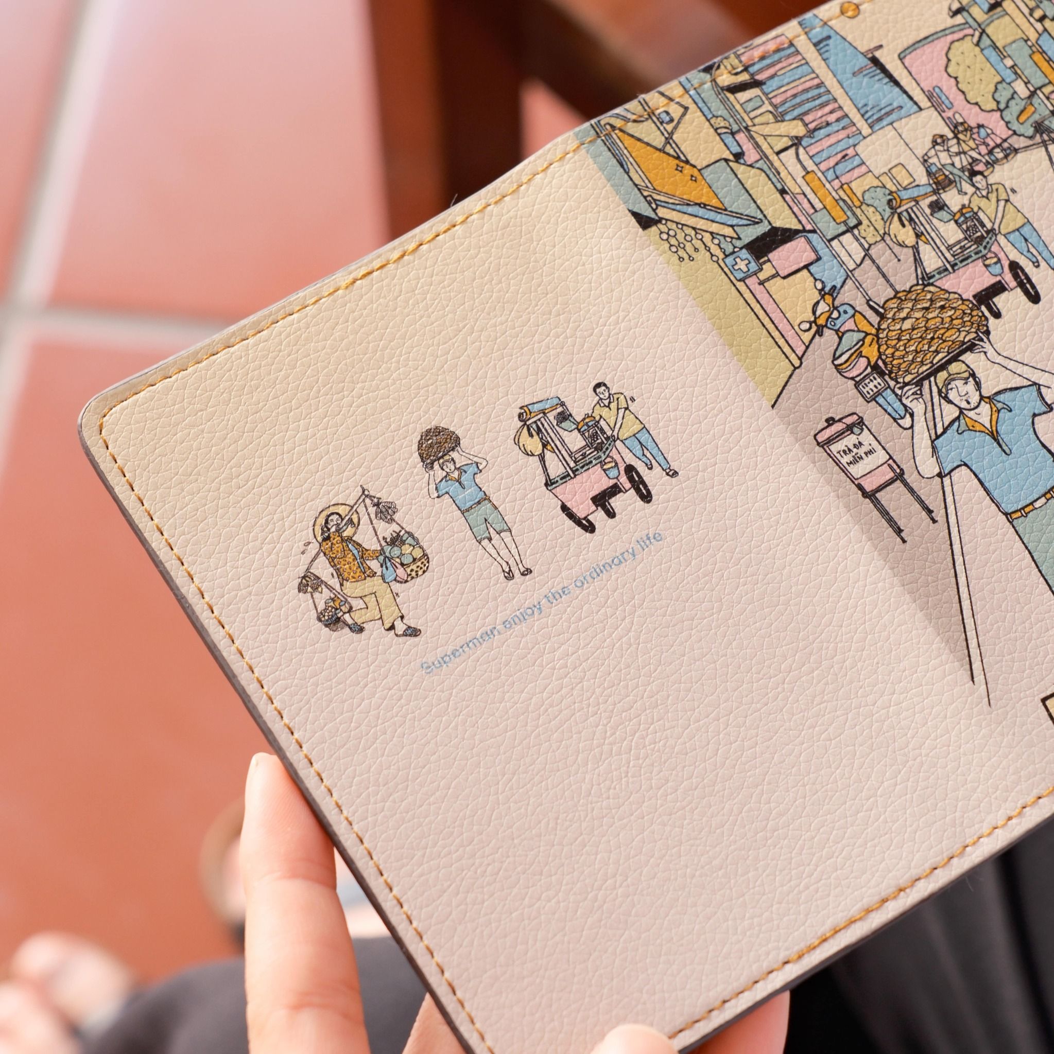 Leather Passport Holder - Gymer Vietnam