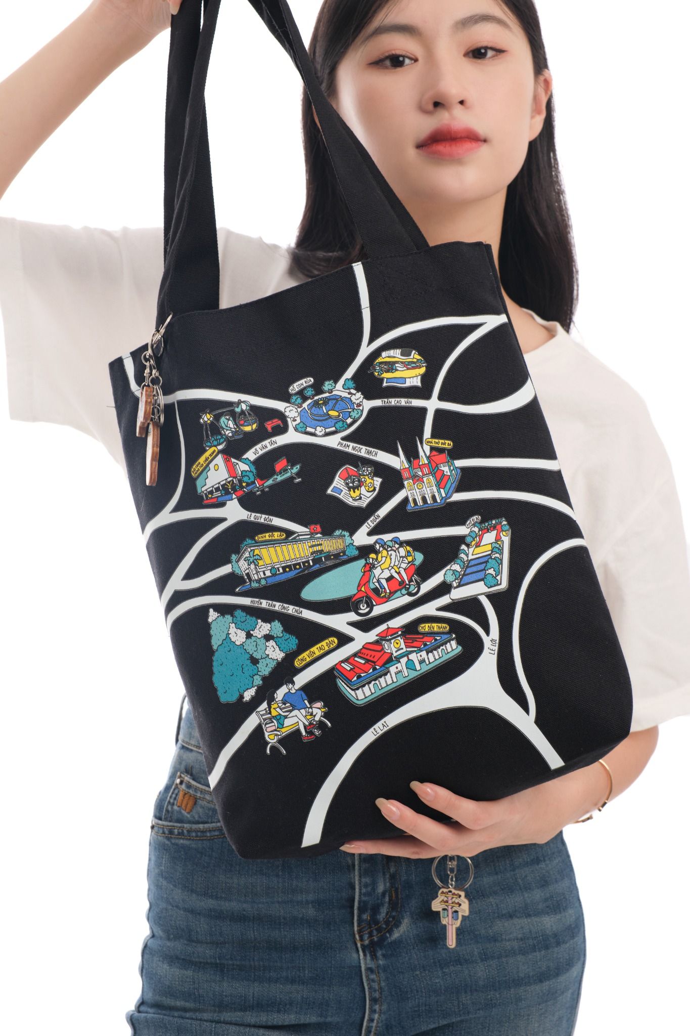 Tote Bag Collection - Saigon Map