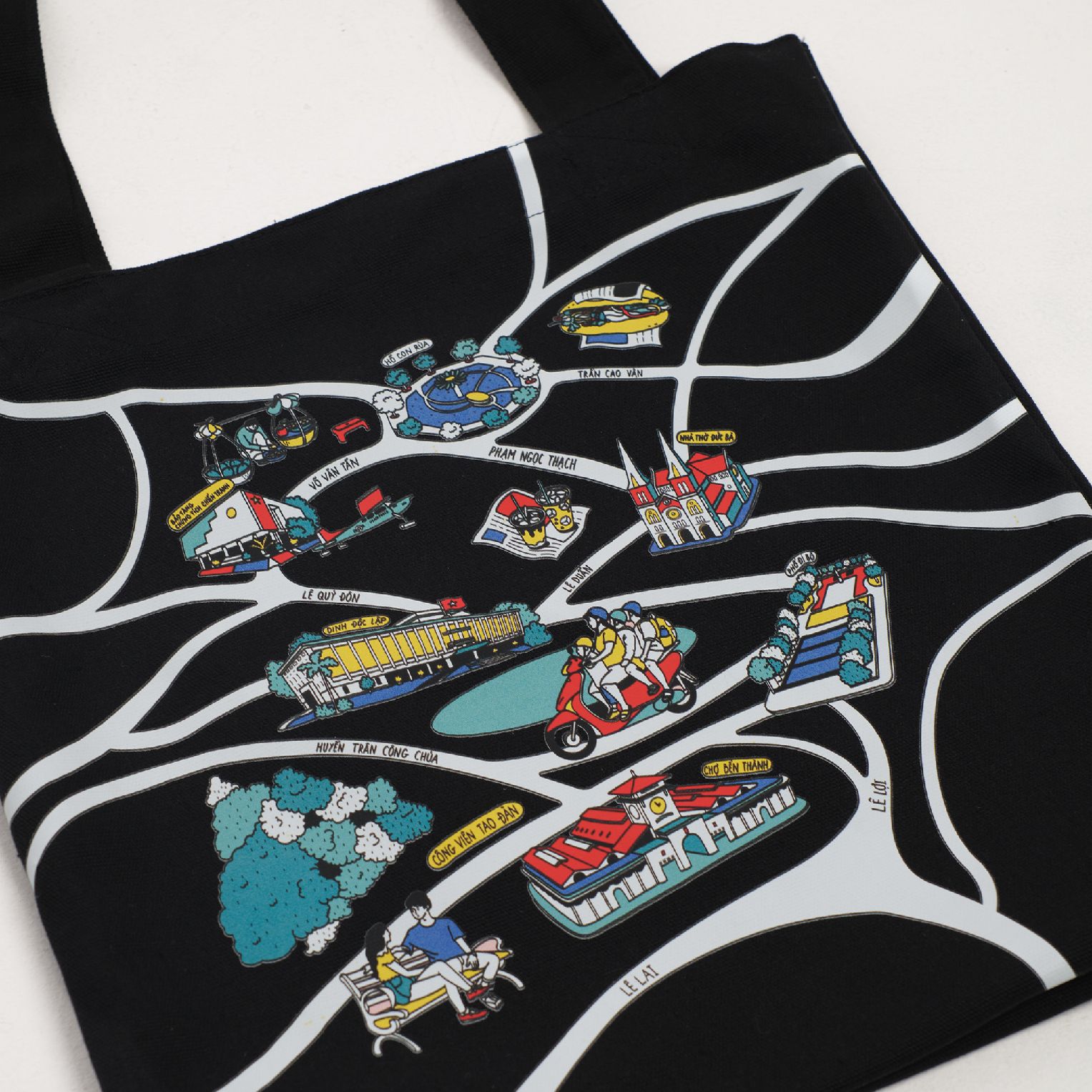 Tote Bag Collection - Saigon Map