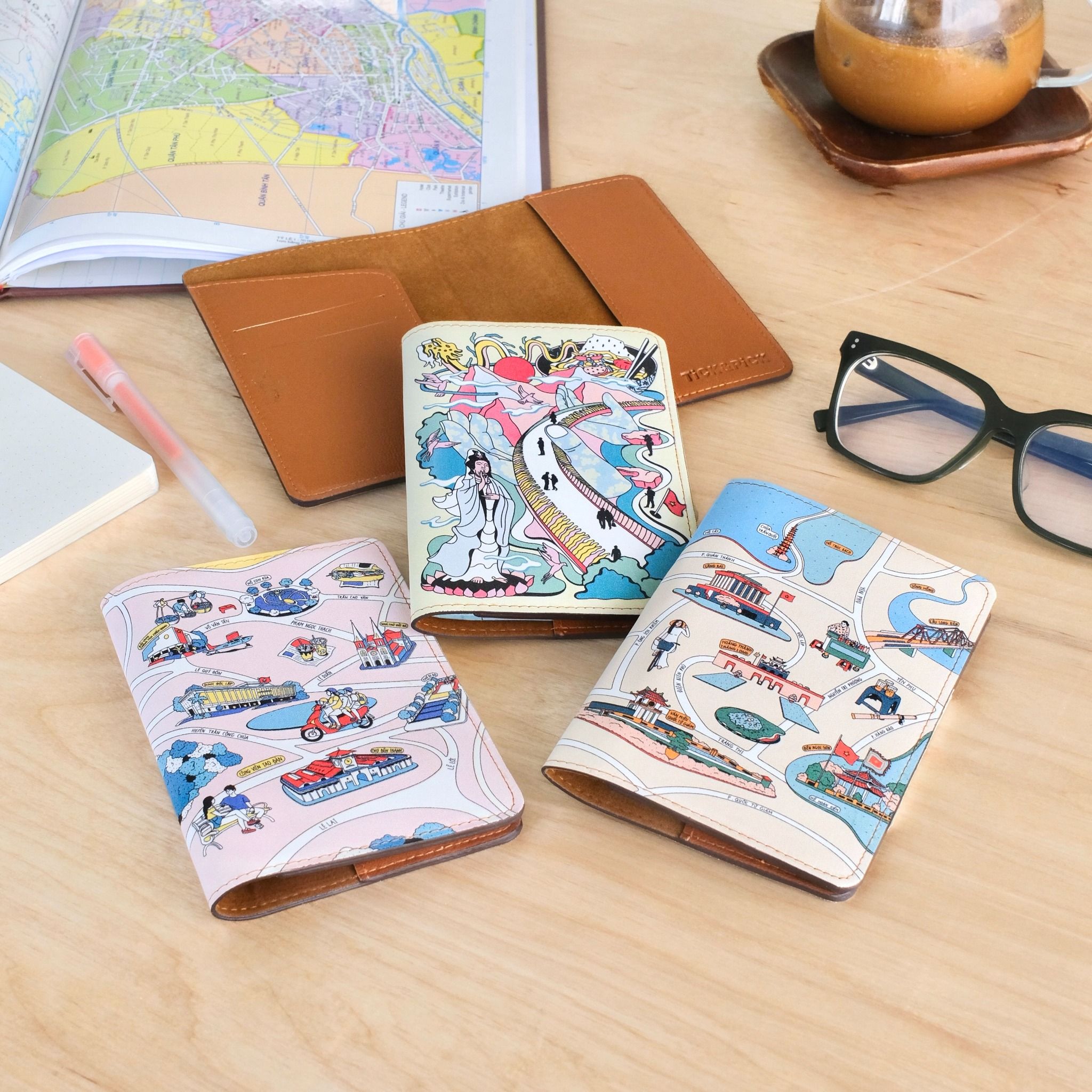 Leather Passport Holder - Đà Nẵng