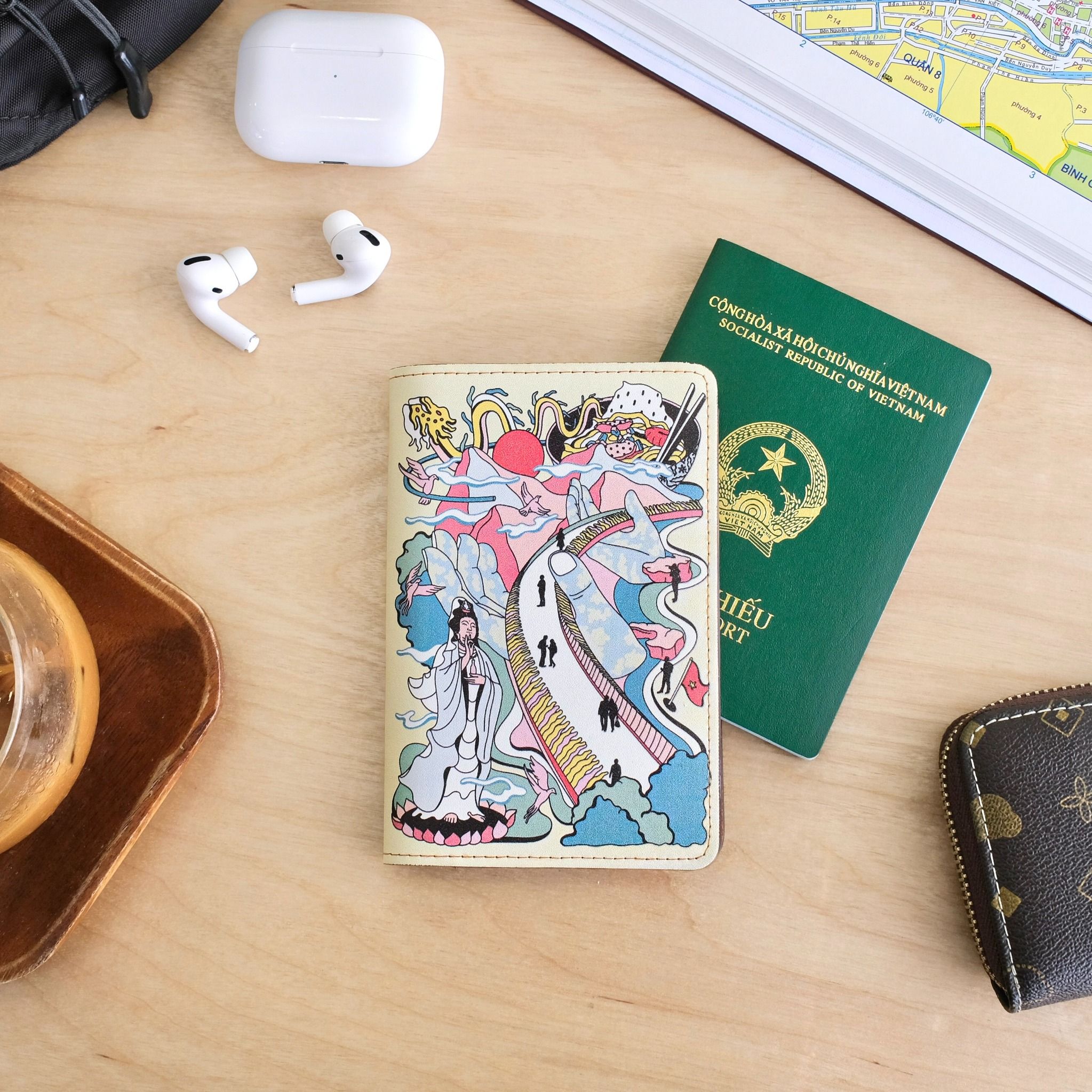 Leather Passport Holder - Đà Nẵng
