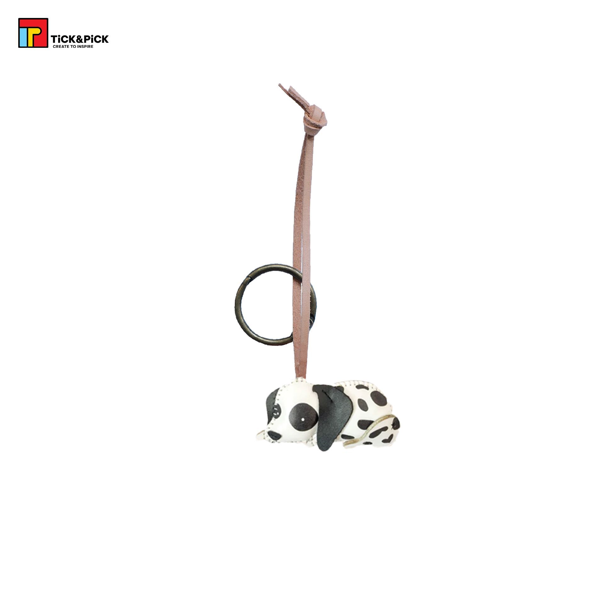 Leather Charm - Chó