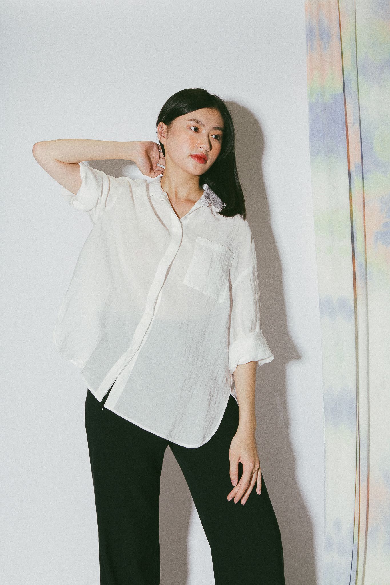 White Oversized Shirt
