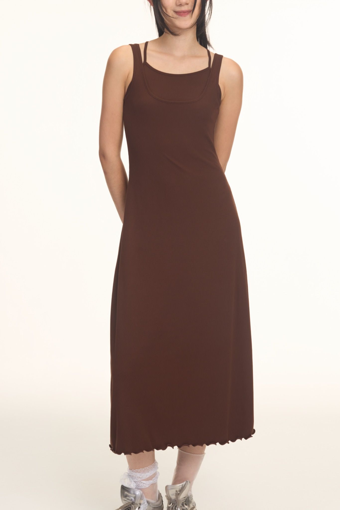 Layered Midi Dress