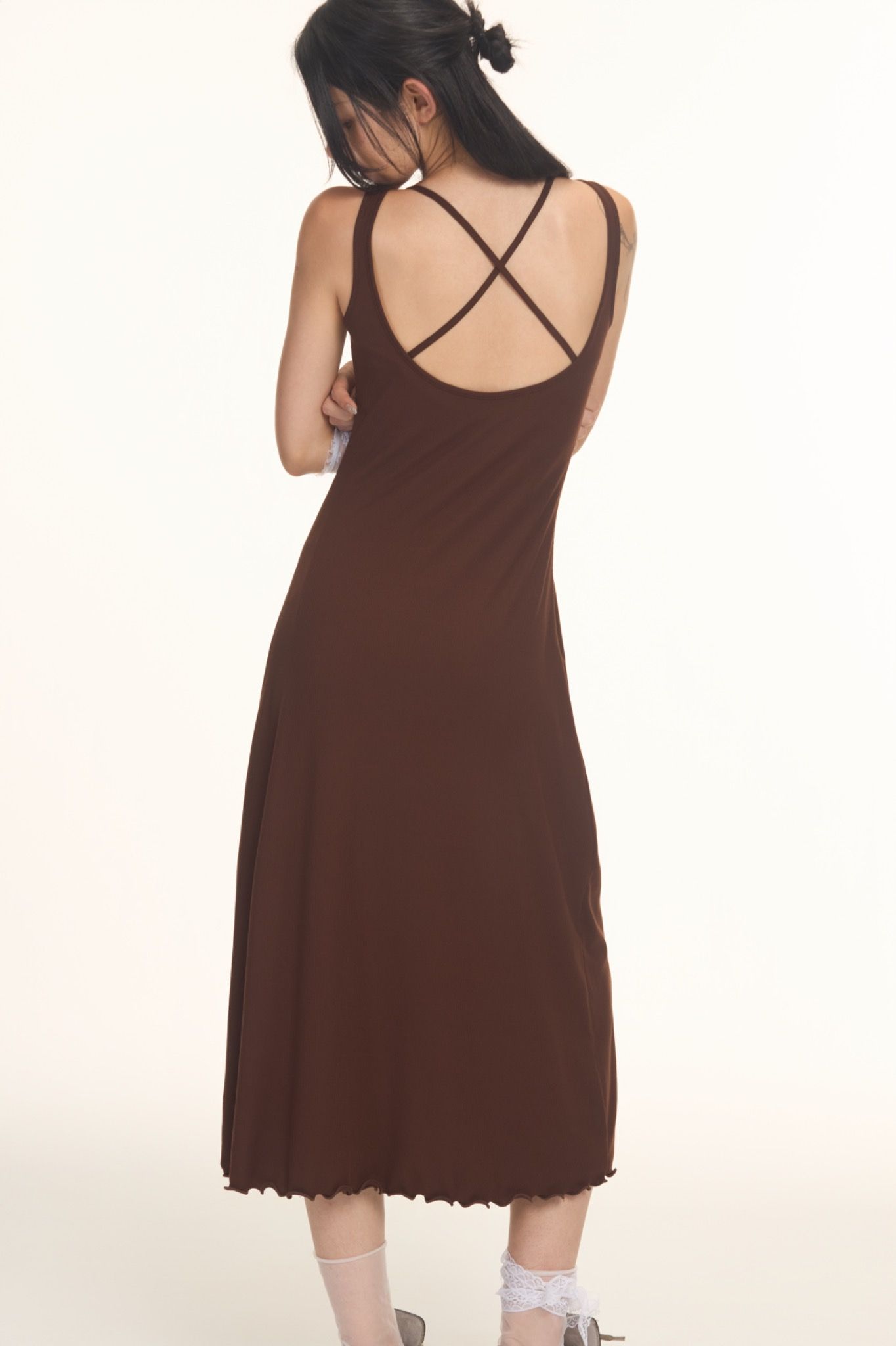 Layered Midi Dress