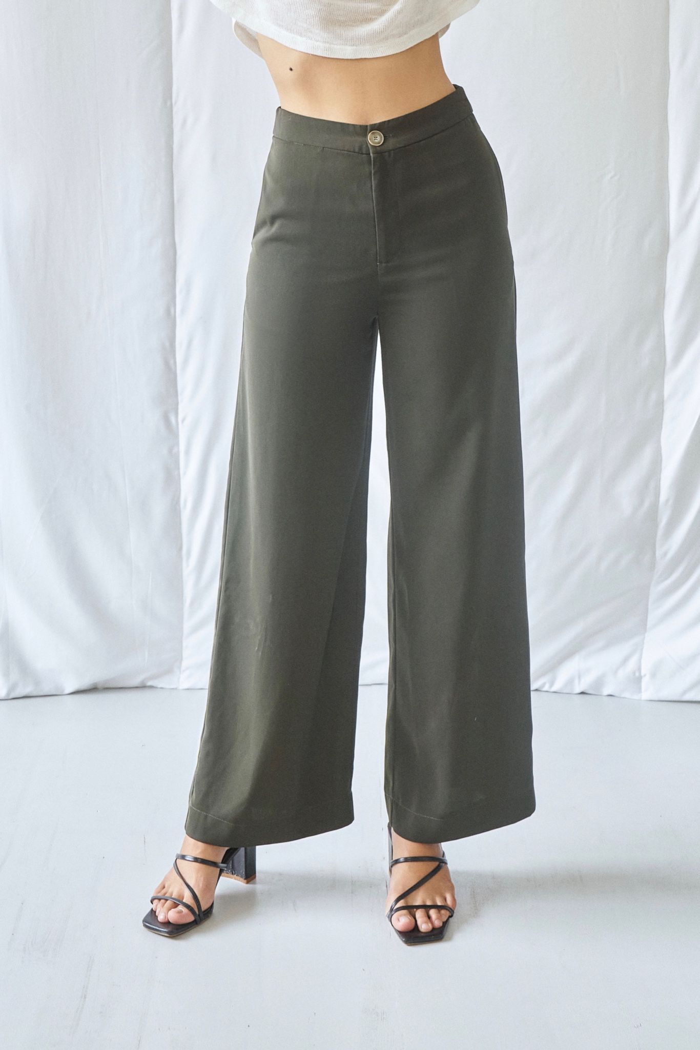 Dark Green Trousers
