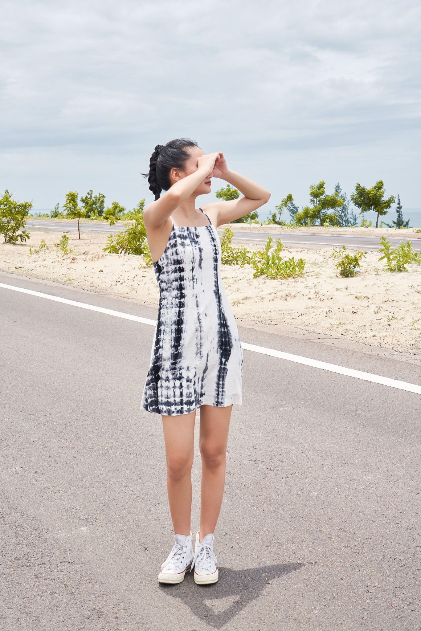 Printed Mini Dress