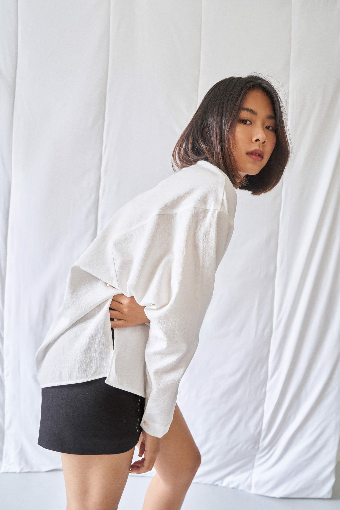White Oversized Shirt