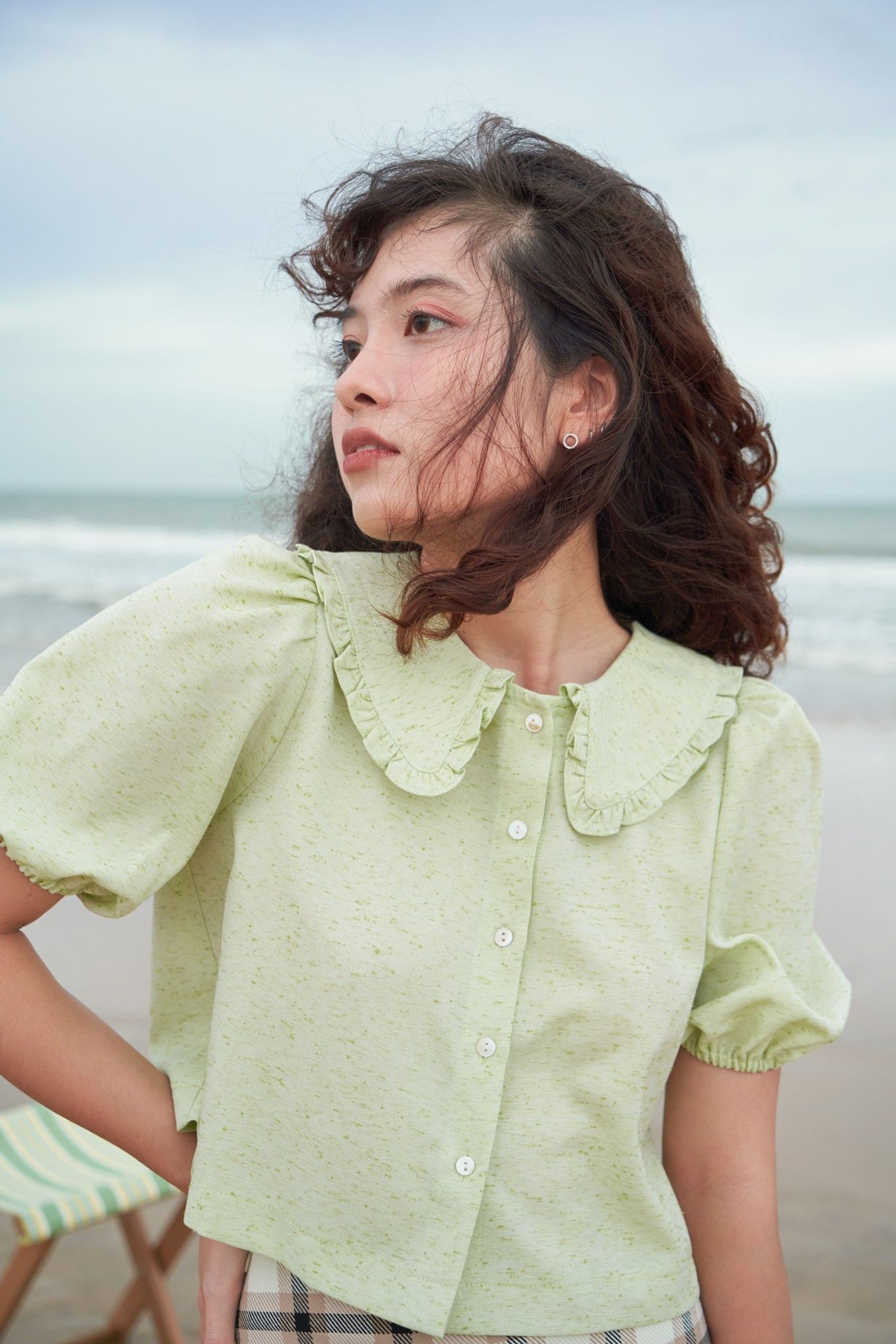 Peter Pan Collar Top