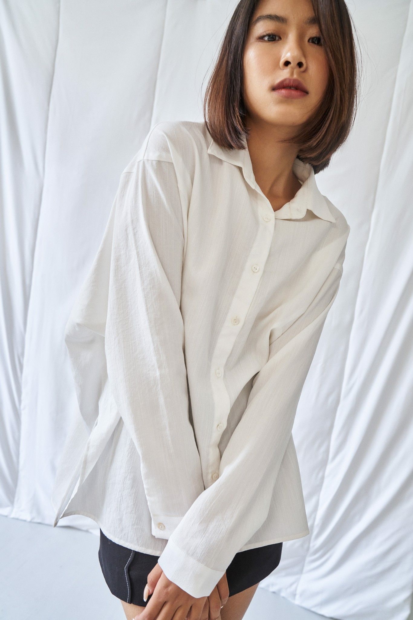 White Oversized Shirt