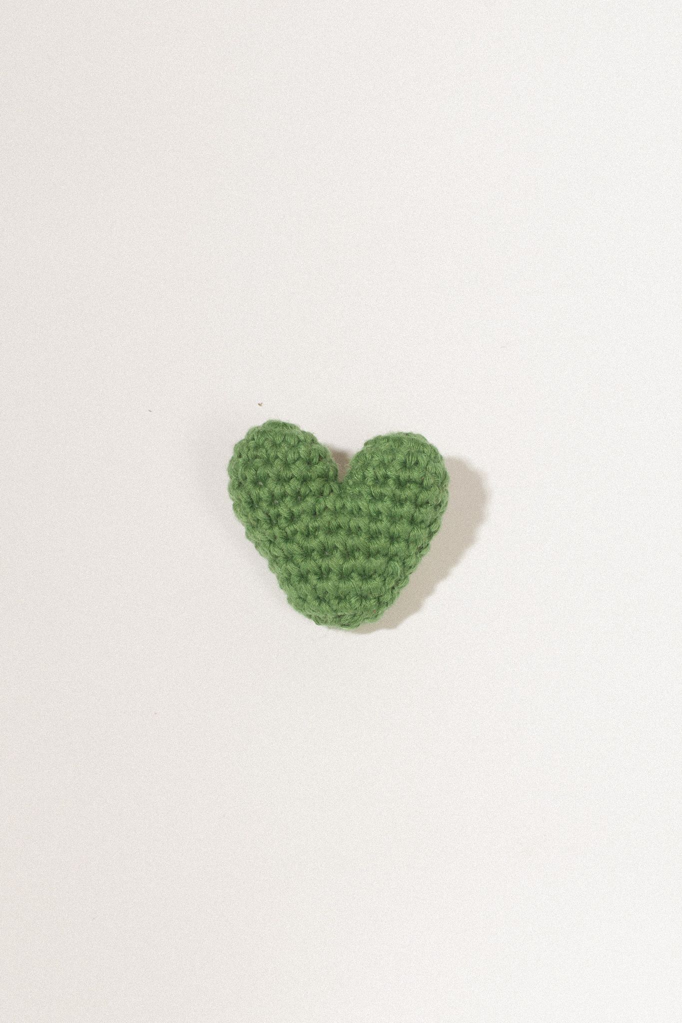 Heart Crochet Pin