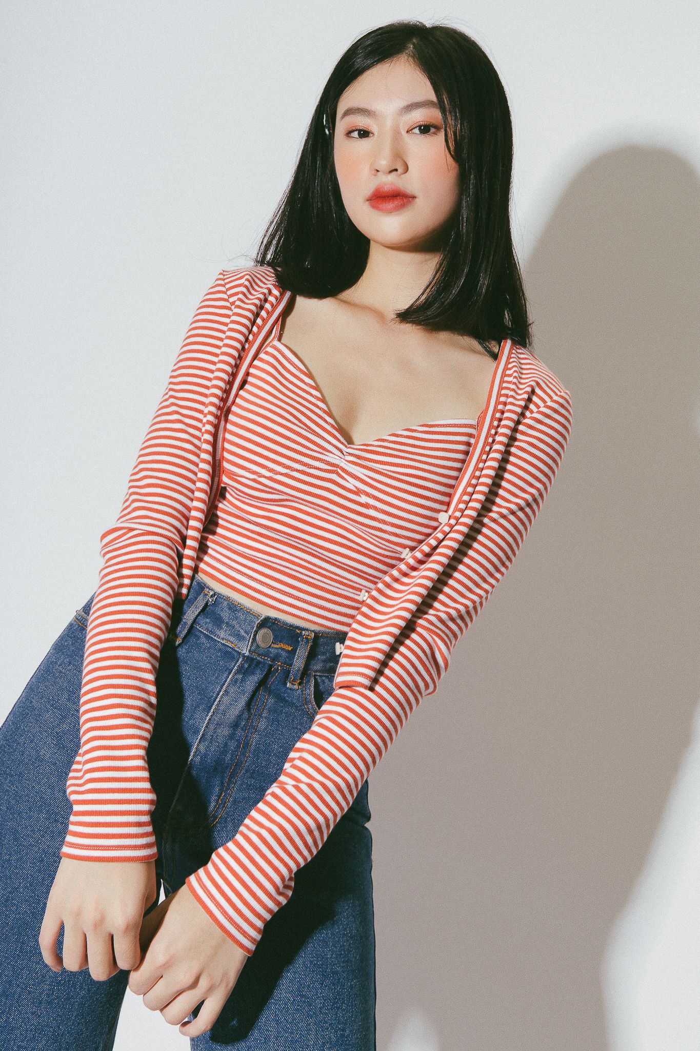 Striped Camisole - Red