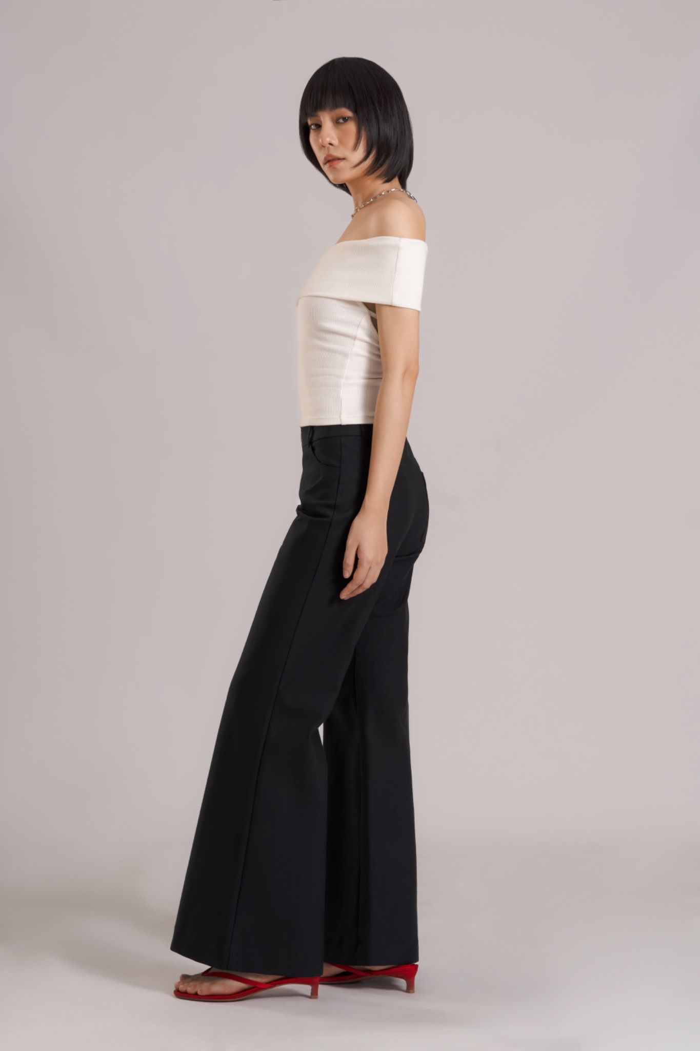 Front Zip Trousers