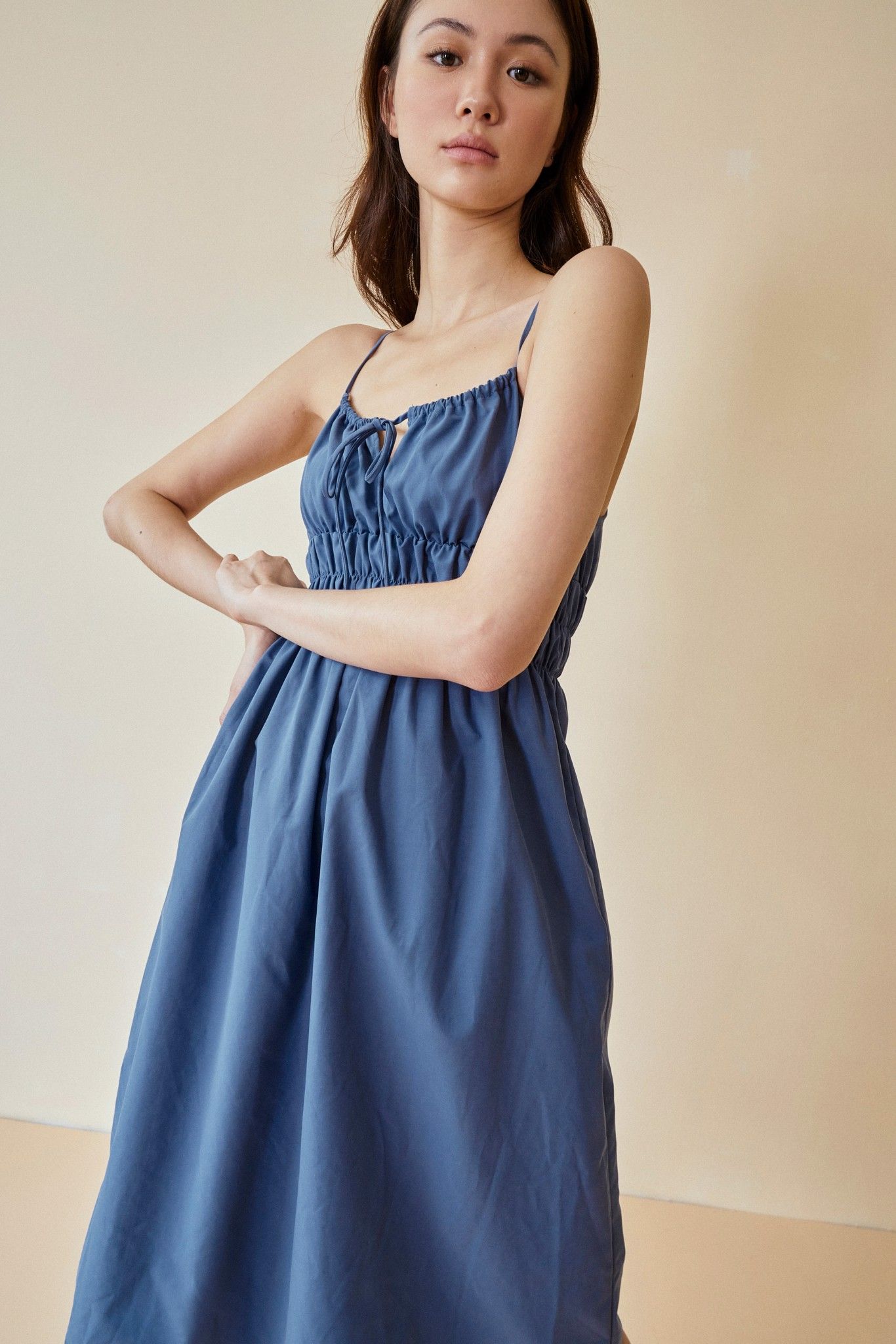 Blue Midi Dress