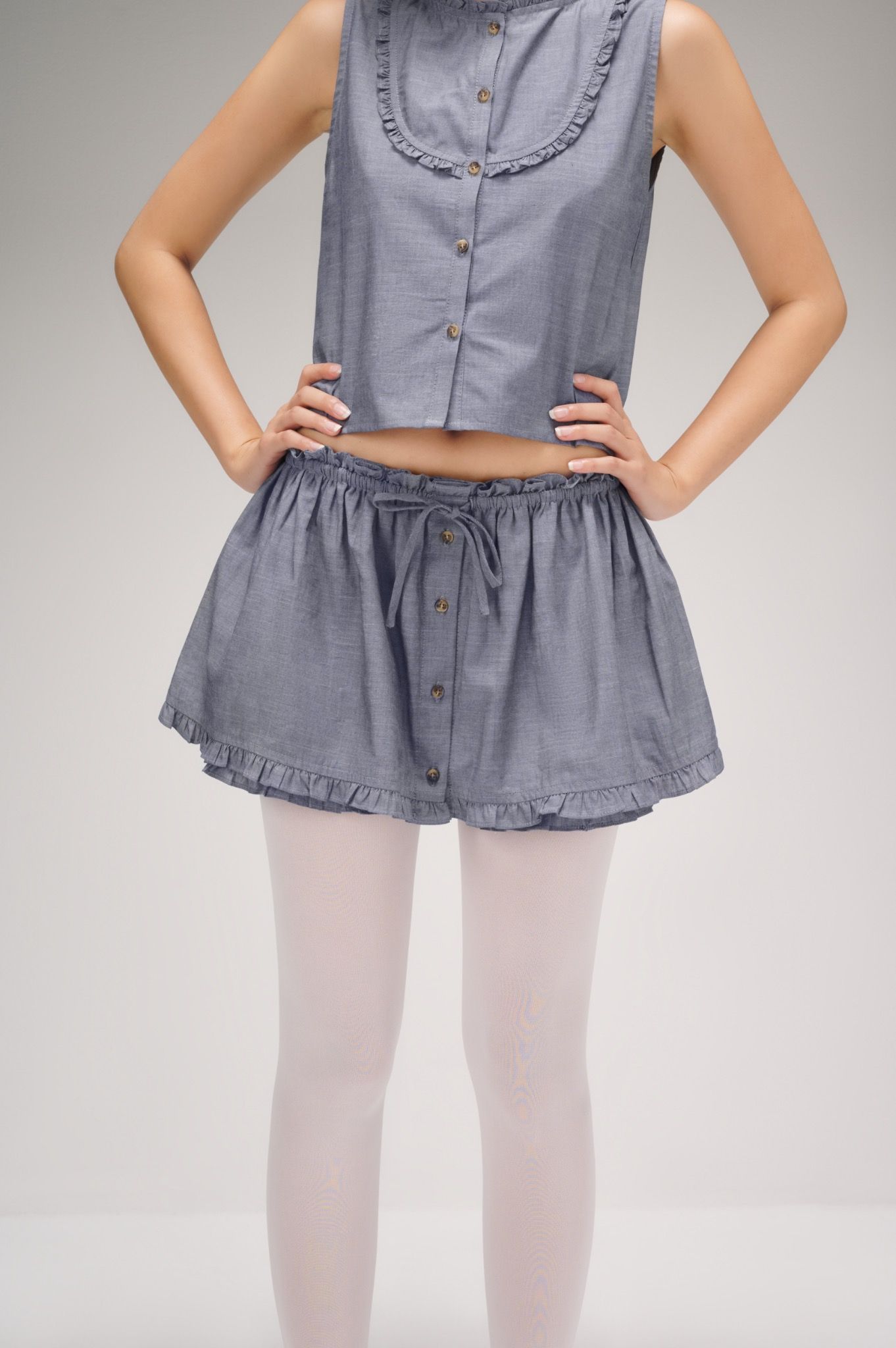 Ruffle Mini Skorts