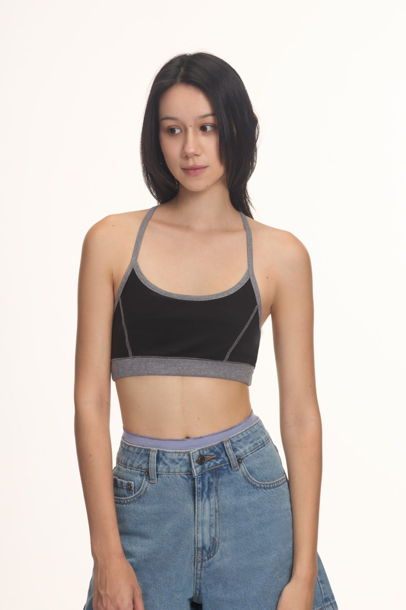 Black Sporty Bra