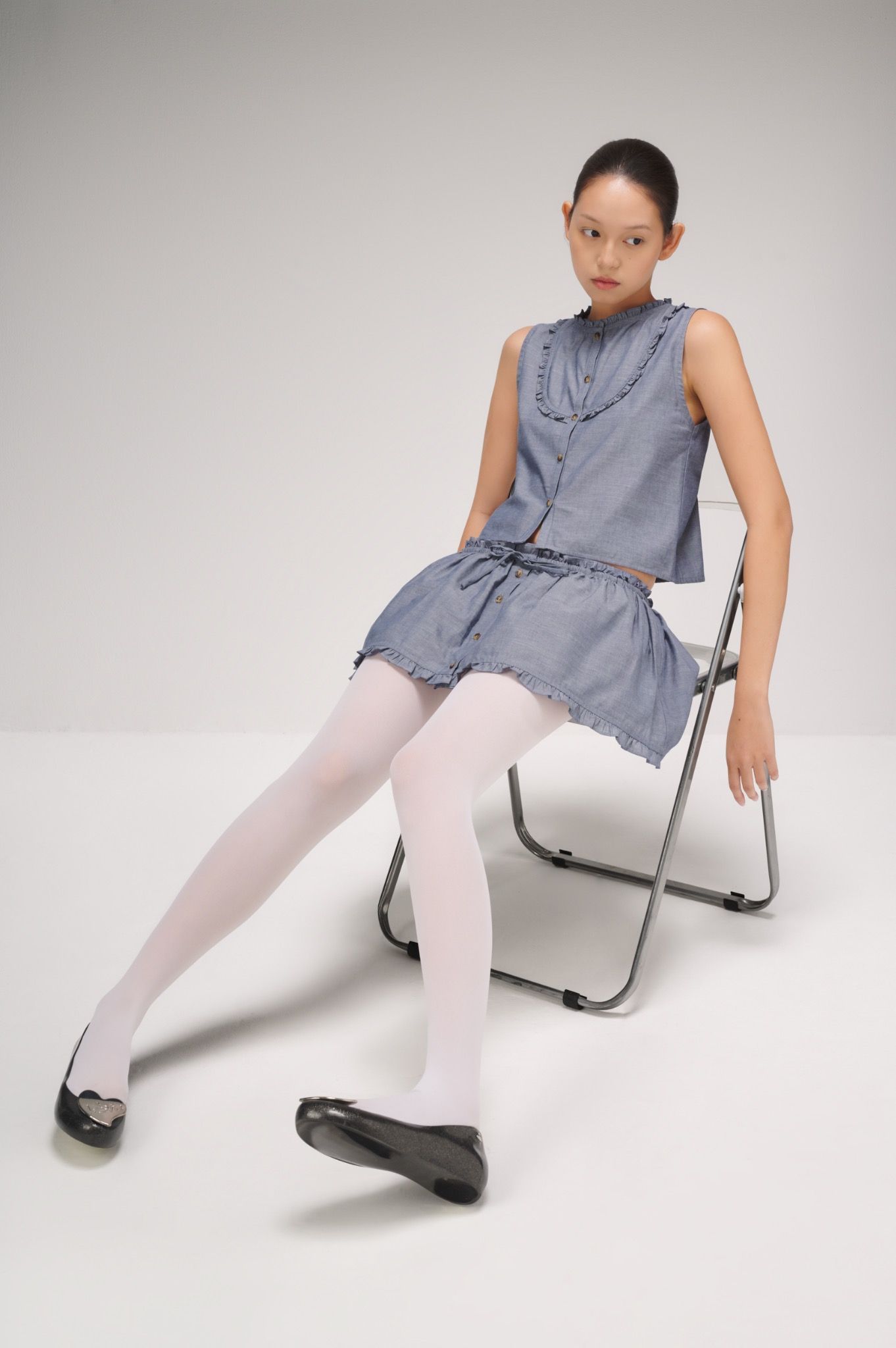 Ruffle Mini Skorts