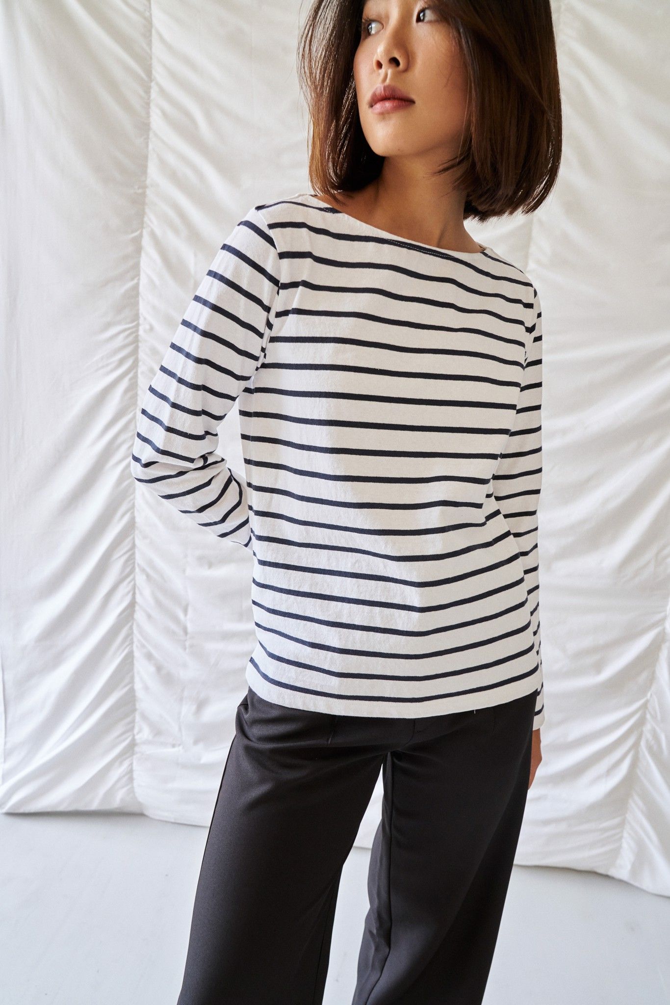 Striped Long Slevee T-Shirt