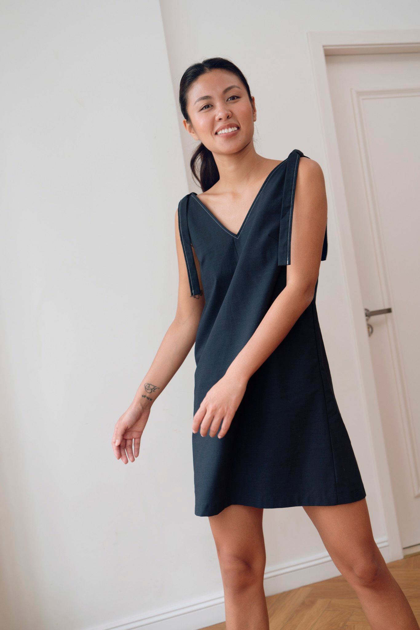 Navy Mini Dress