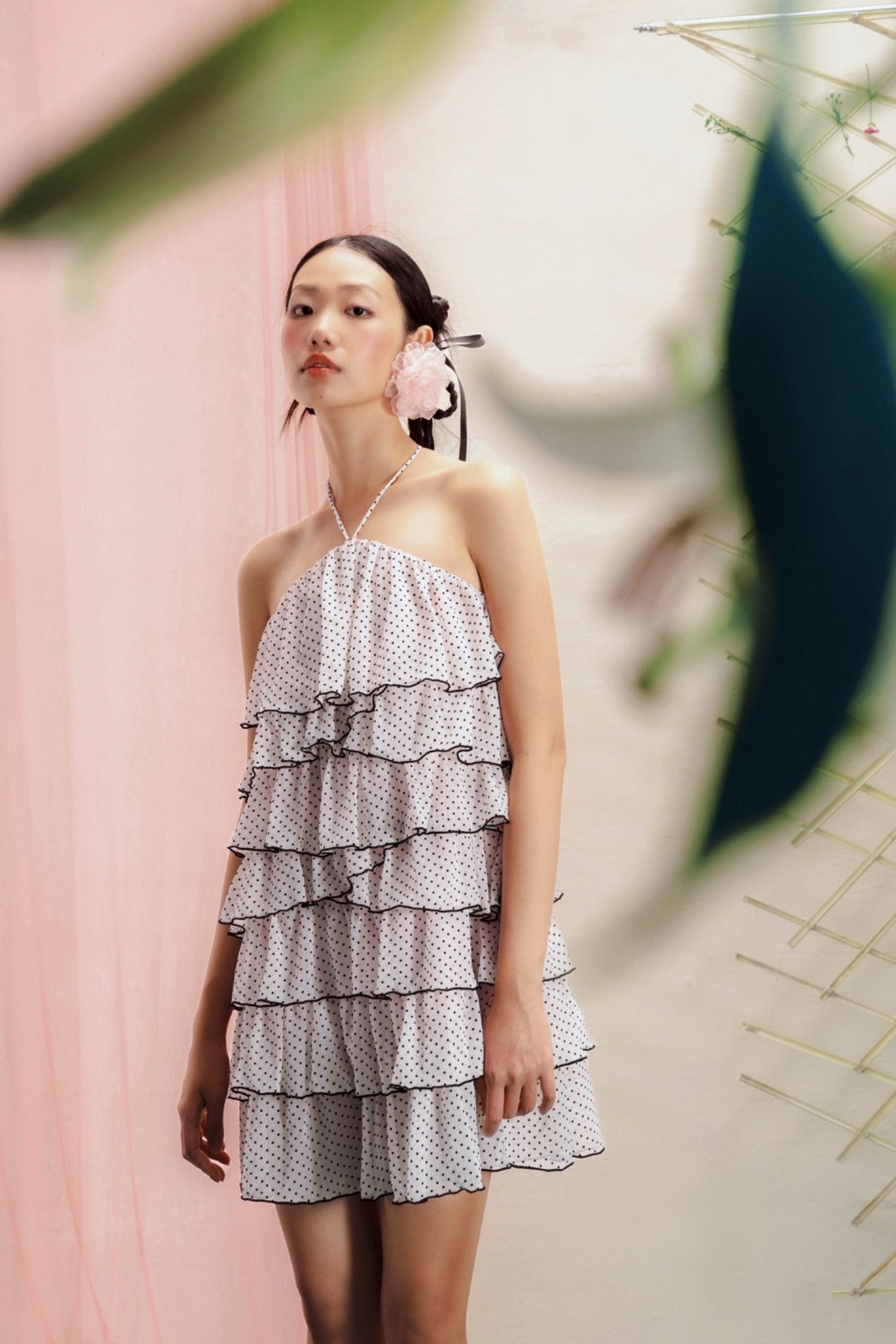 Ruffle Mini Dress