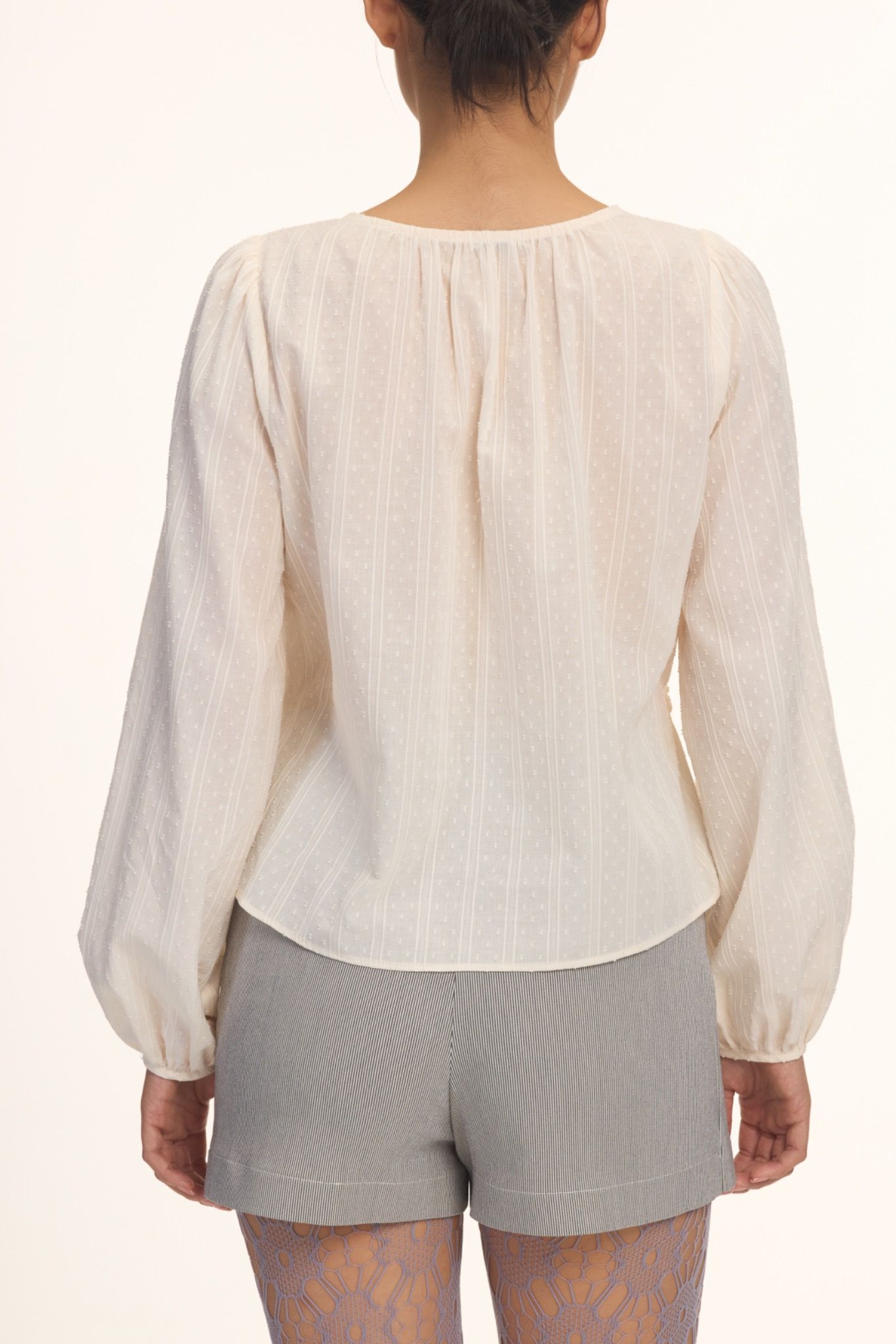 Ivory Long Sleeve Top