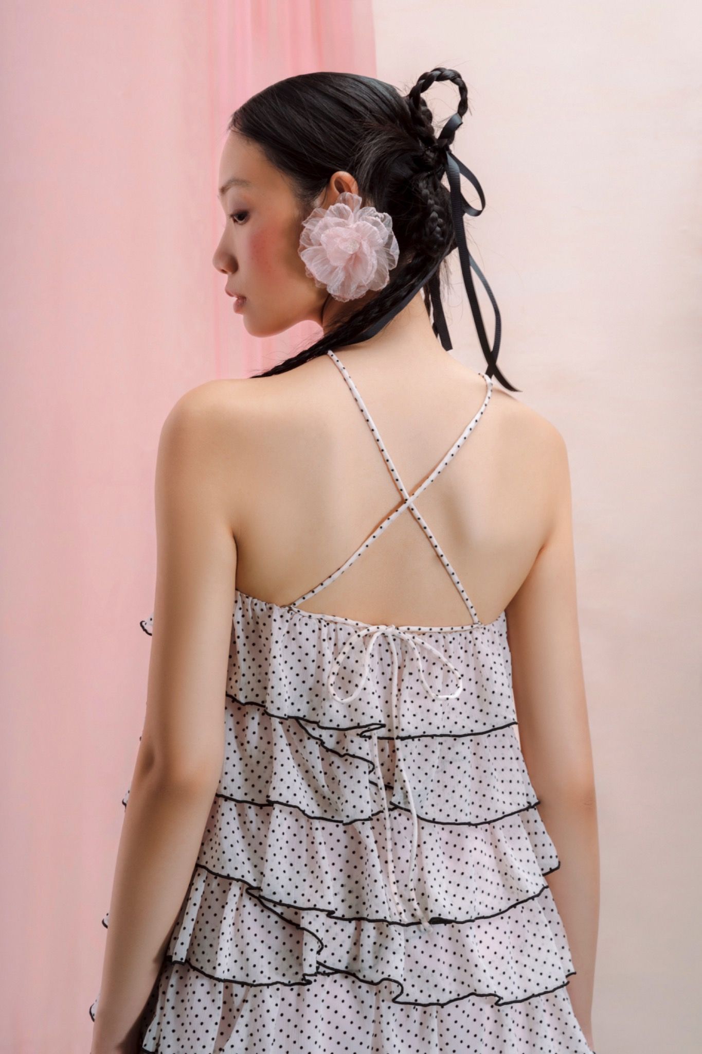 Ruffle Mini Dress