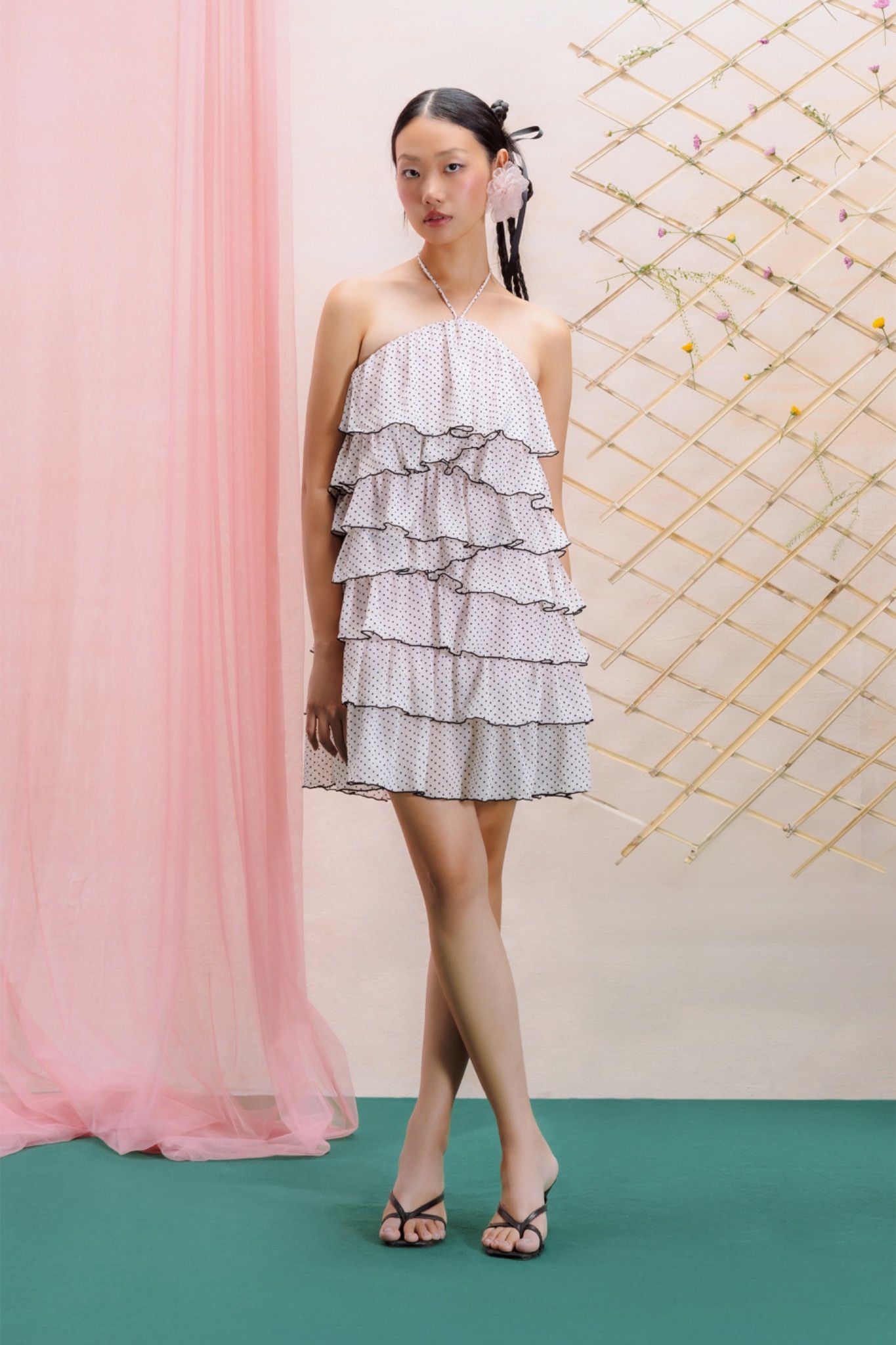 Ruffle Mini Dress