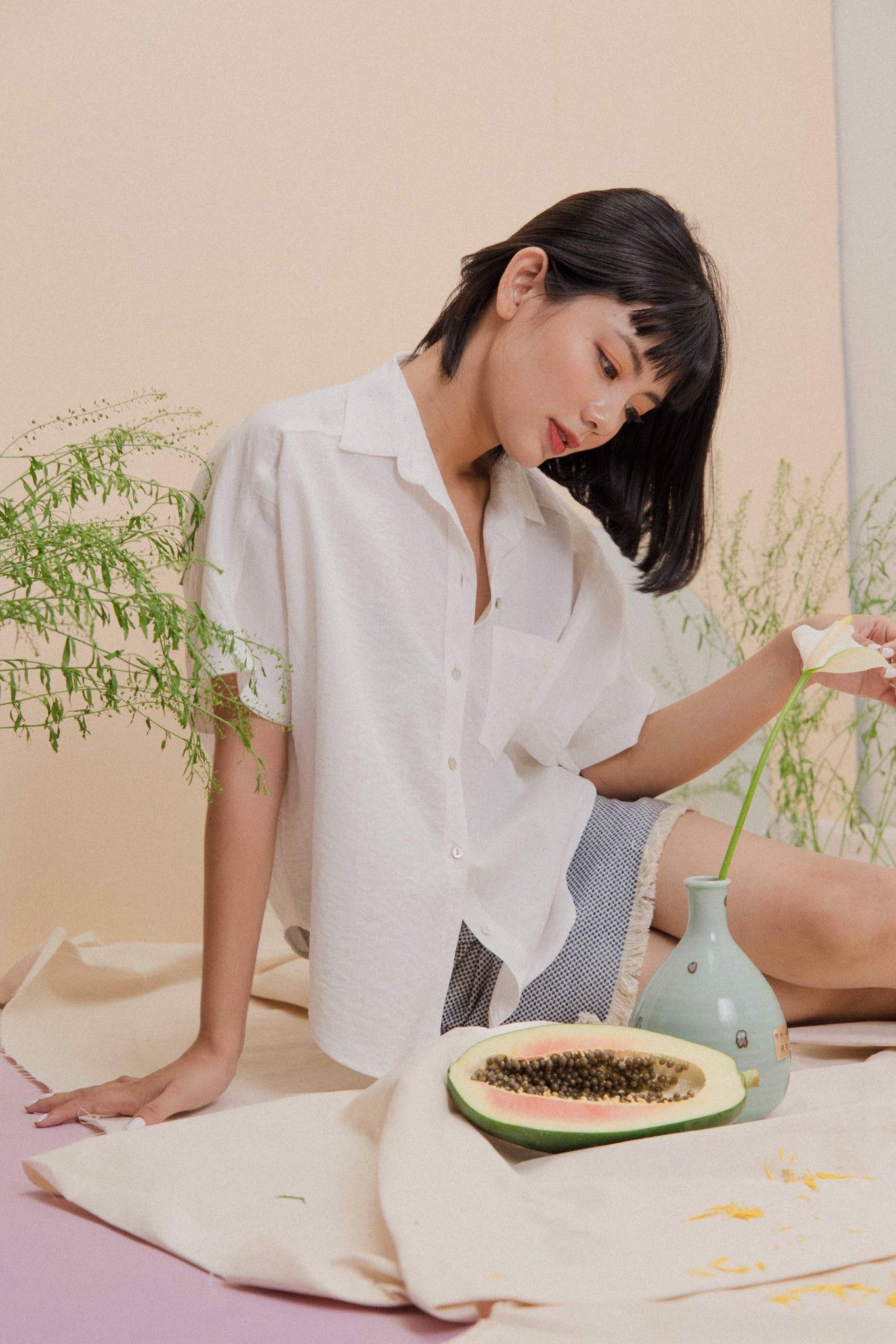 White Short Sleeve Shirt
