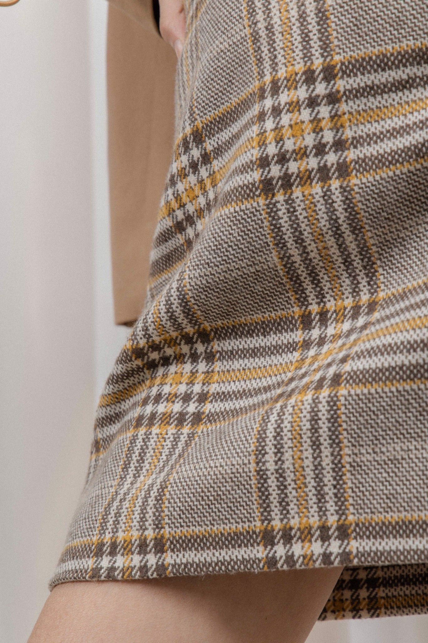 Plaid Mini Skirt