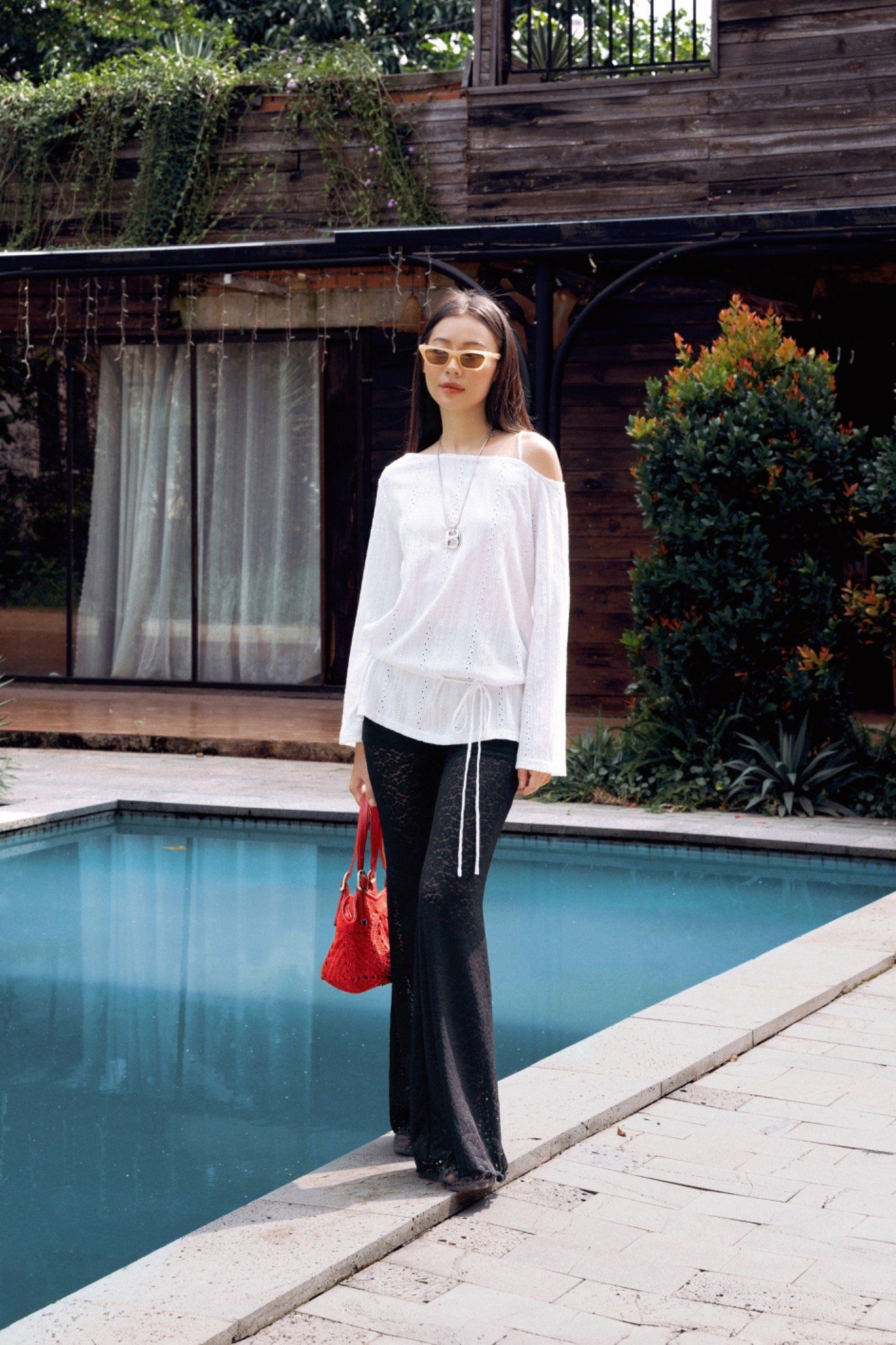 Flare Lace Pants