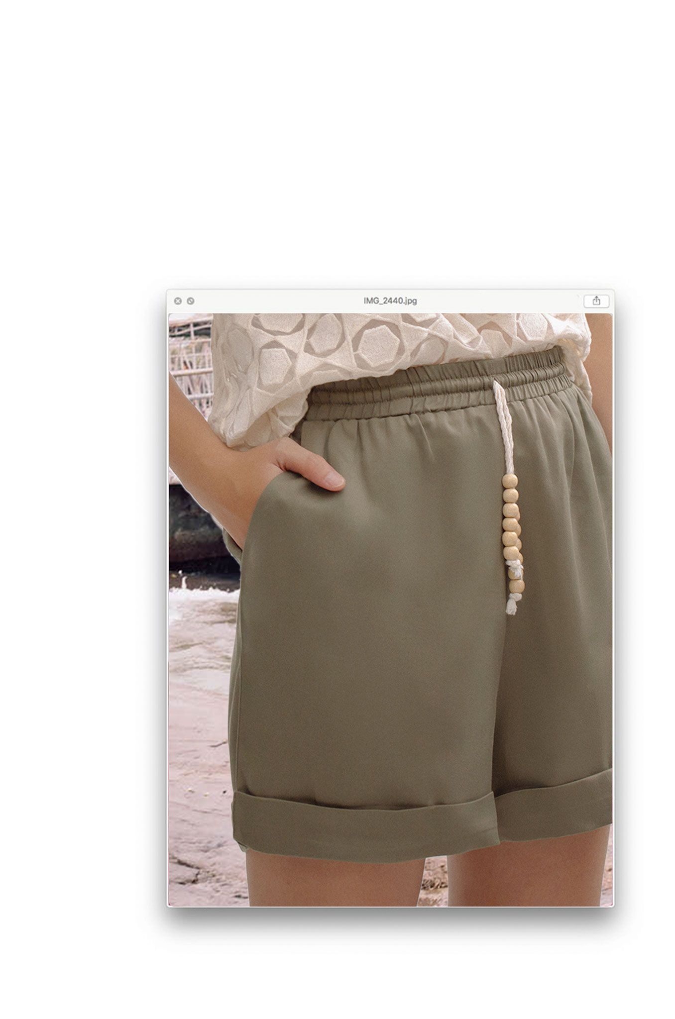Dark Green Shorts
