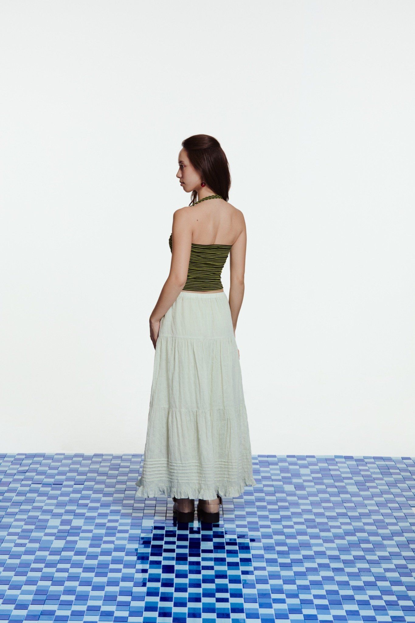 Mint Maxi Skirt