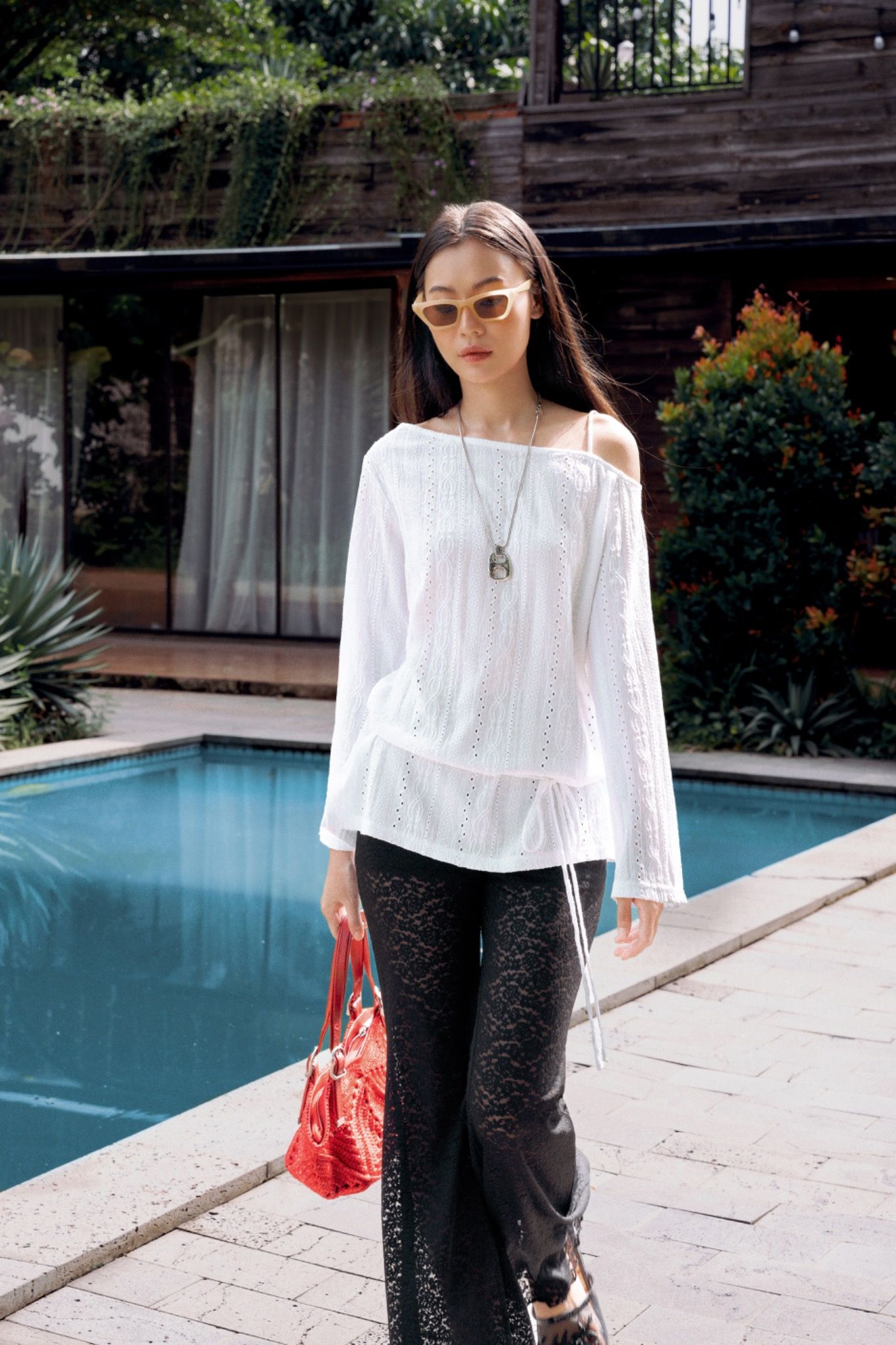 Flare Lace Pants