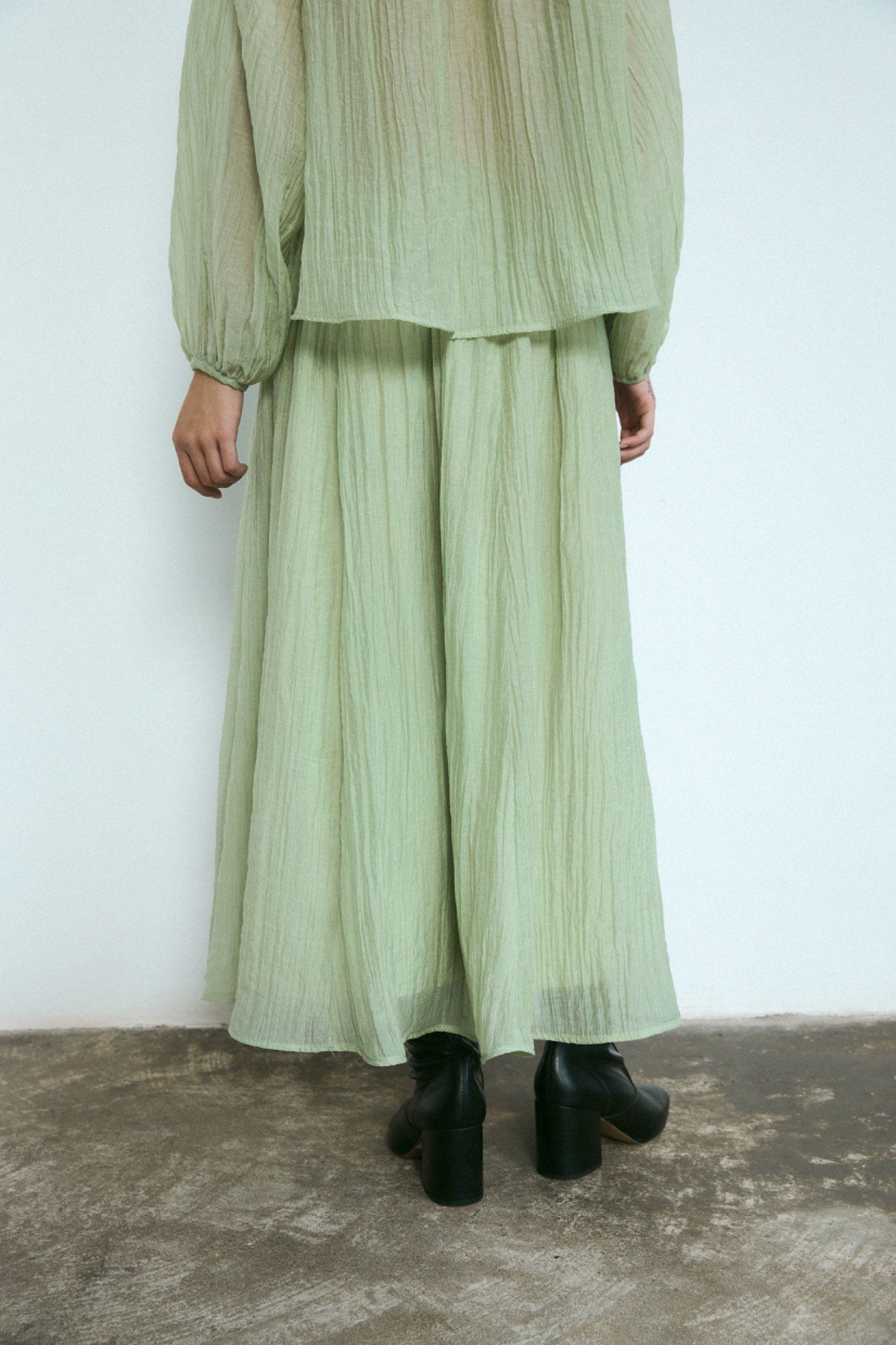 Sheer Maxi Skirt