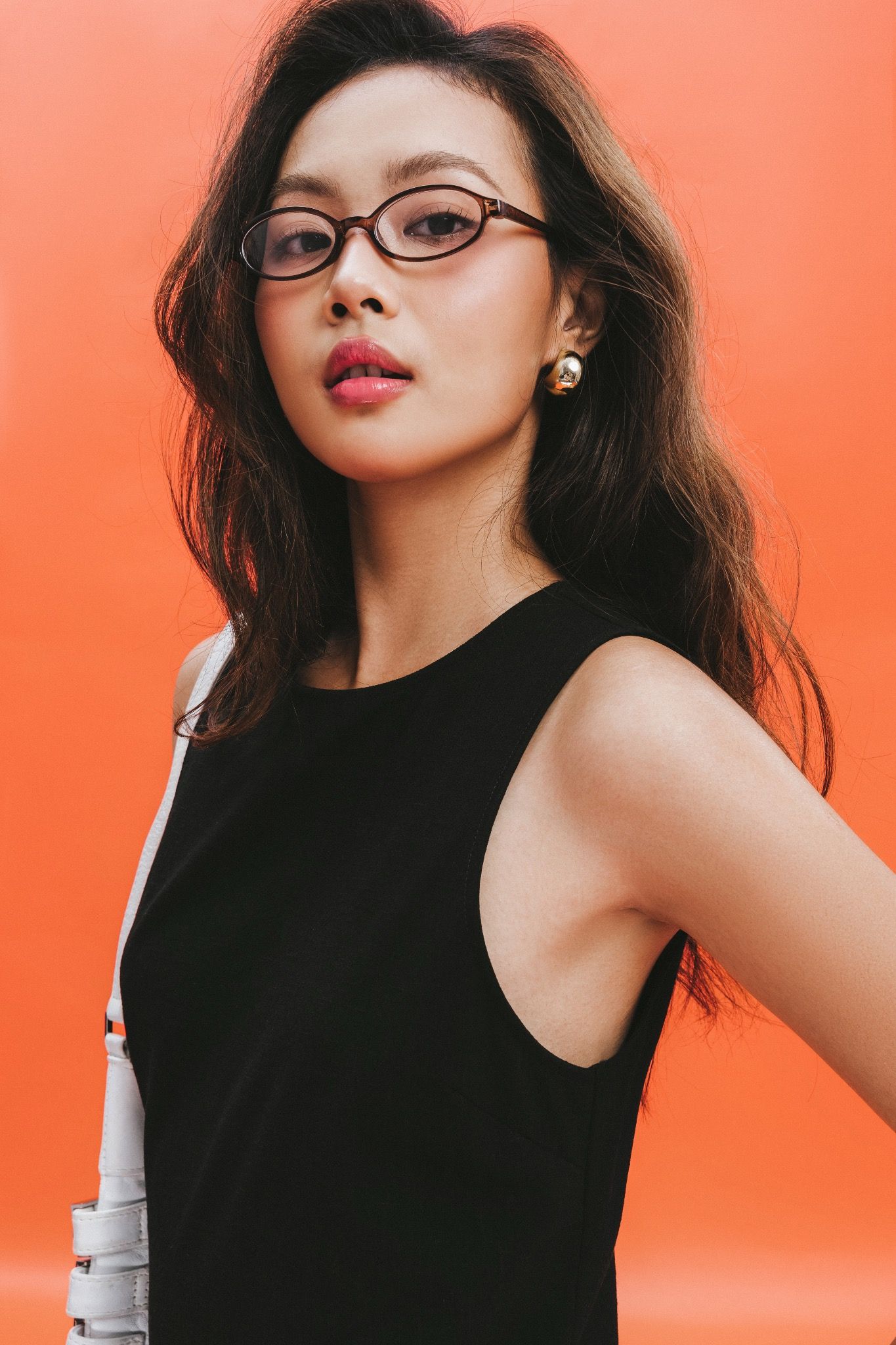 Black Handkerchief Mini Dress